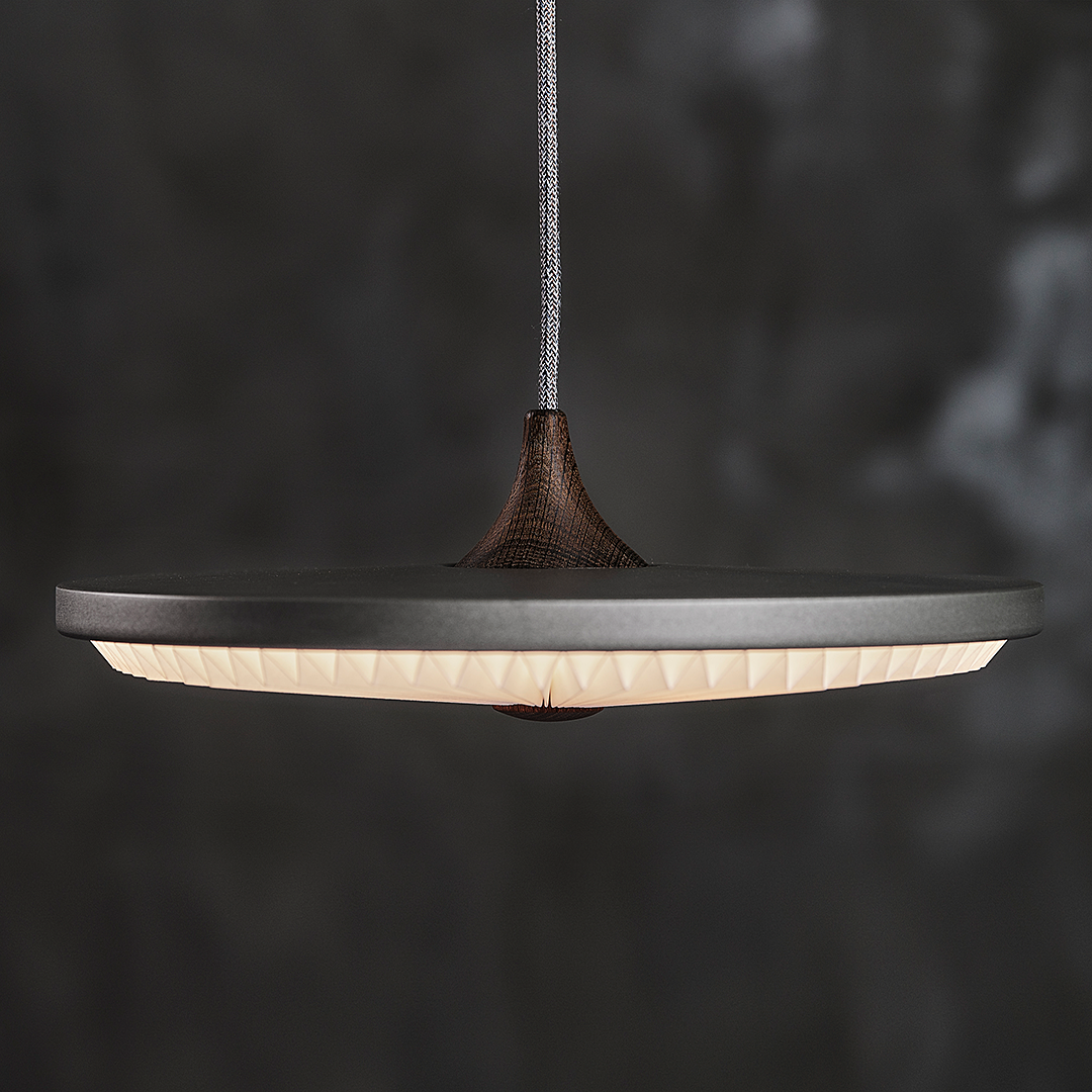 Hanging Lamp MODEL 198 SOLEIL Smoked Oak