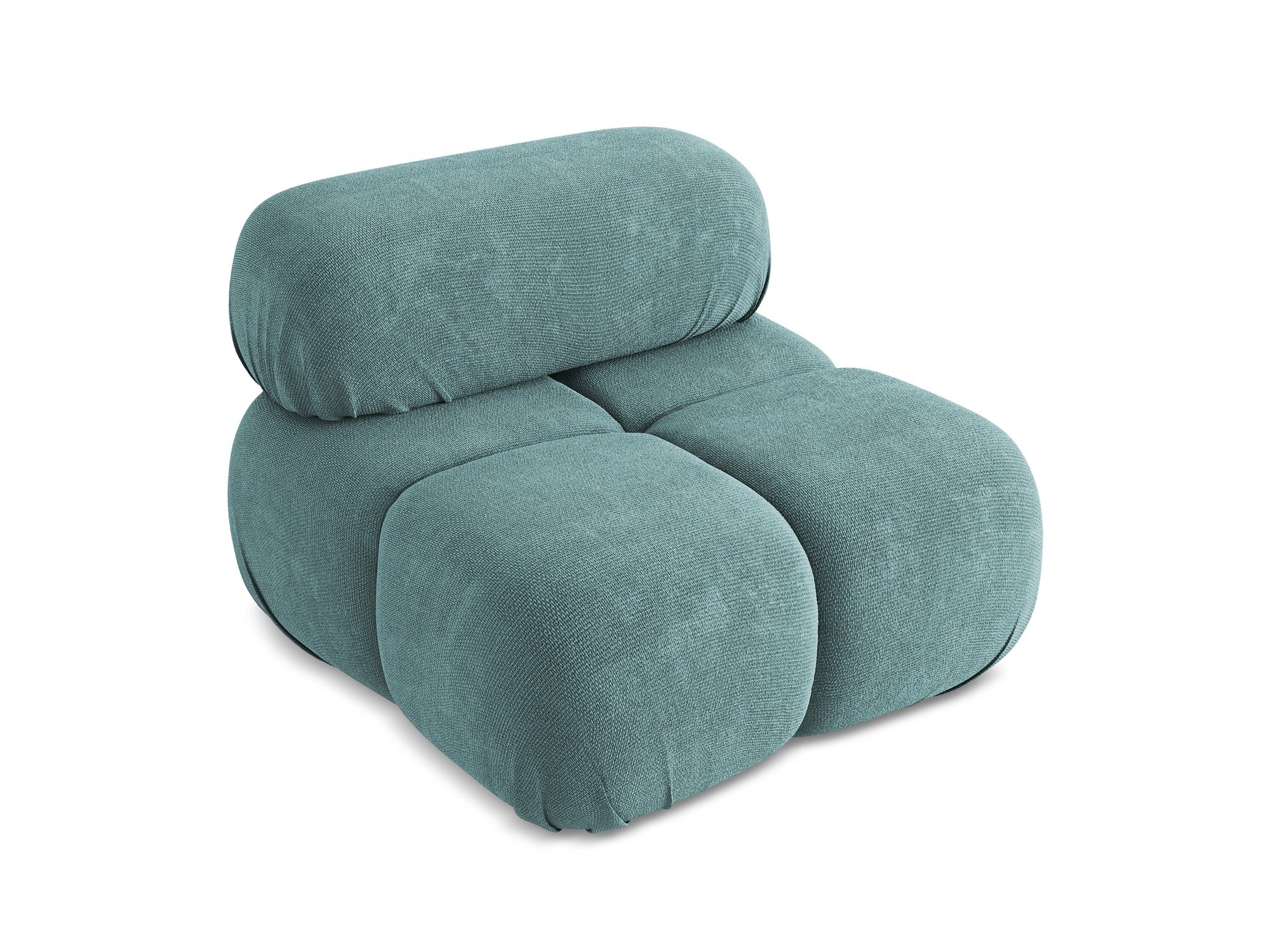 Fauteuil / module LOKUA denimblauw chenille