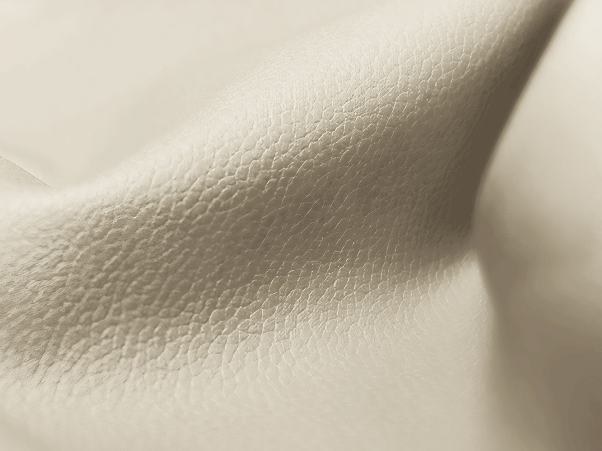 Modularer Ecksofa LOKUA in hellbeige aus Kunstleder