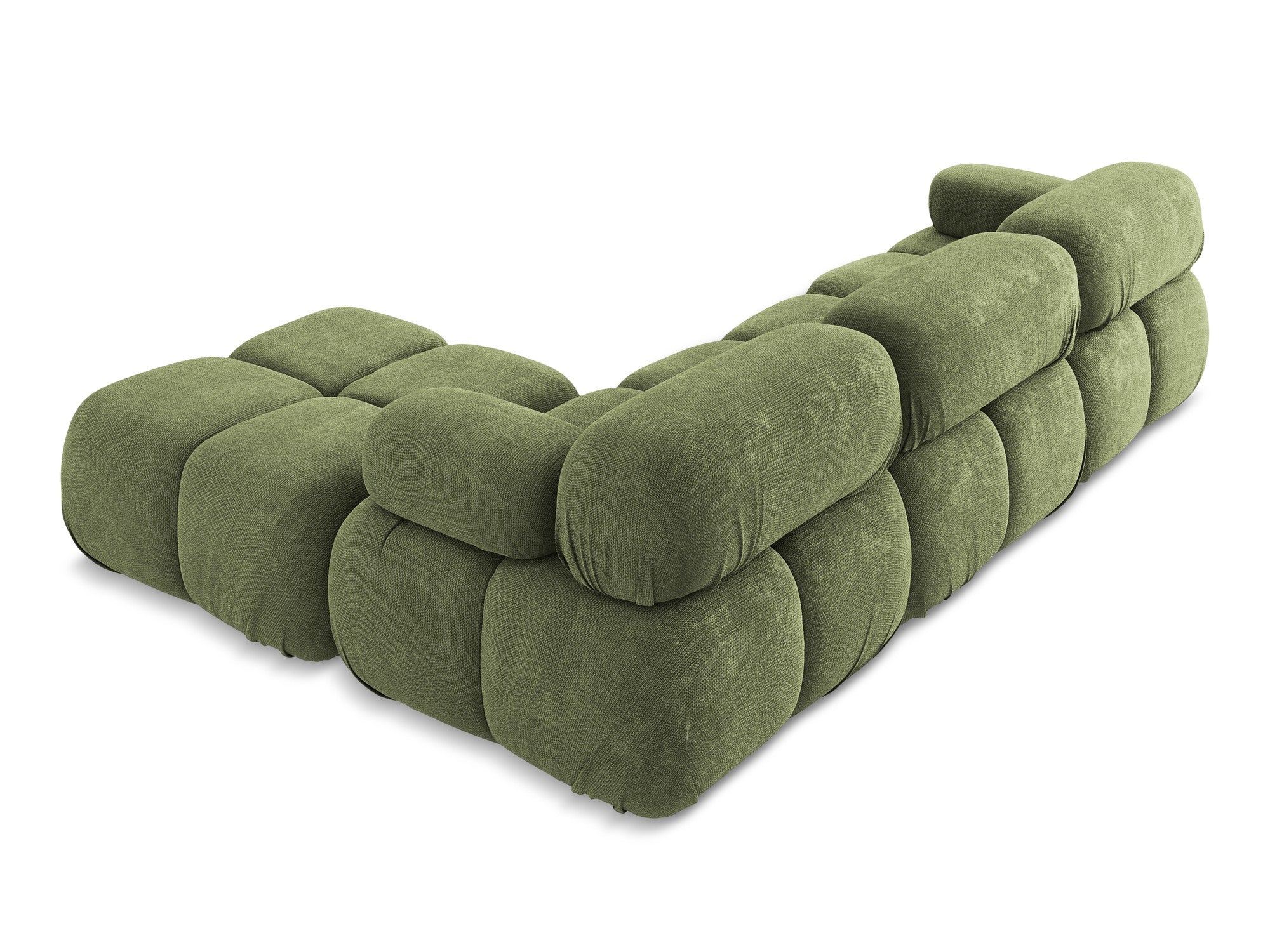 Modularer Universalecksofa LOKUA grün Chenille