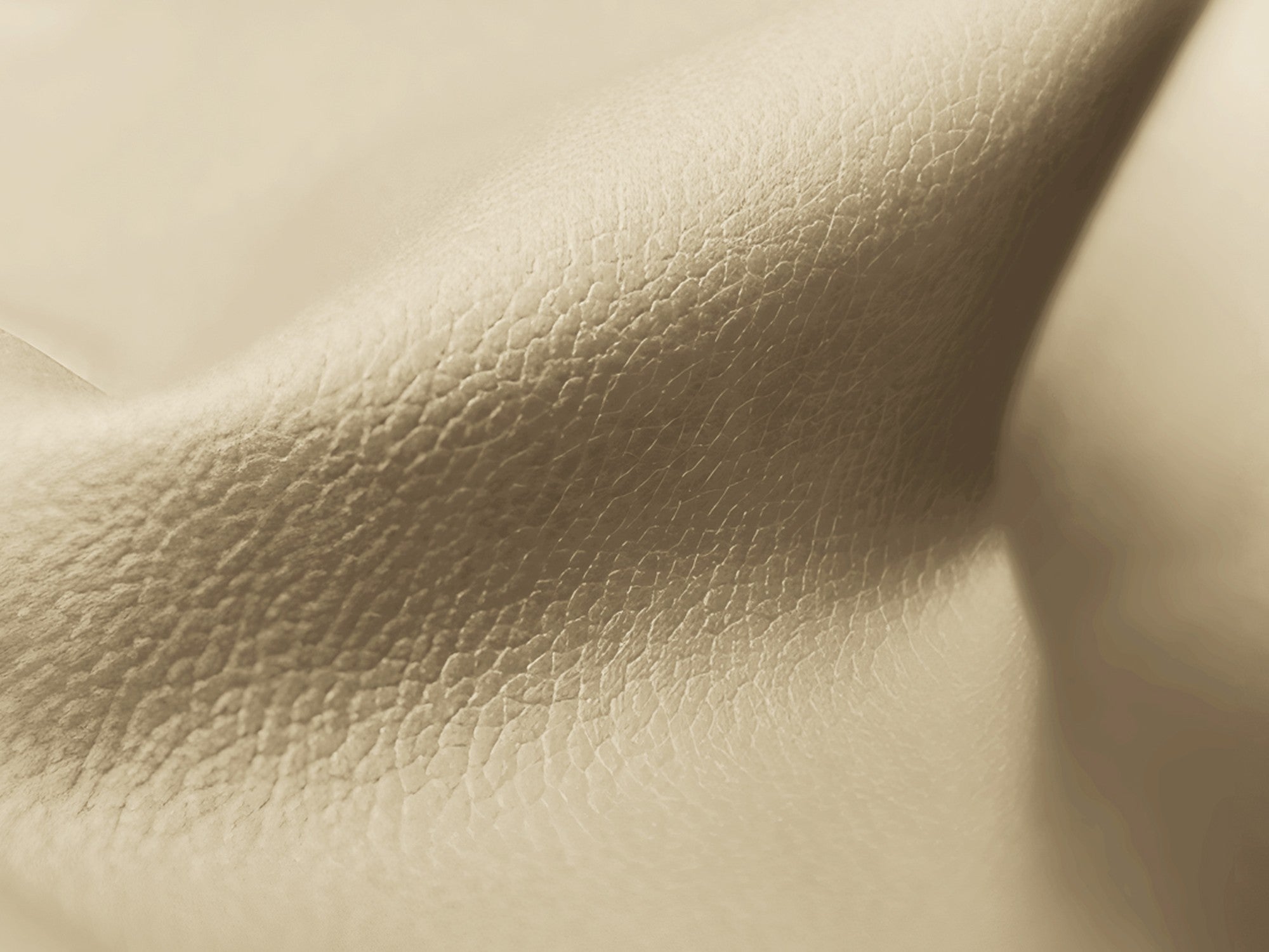 Modularer Ecksofa links LOKUA aus beigem Kunstleder