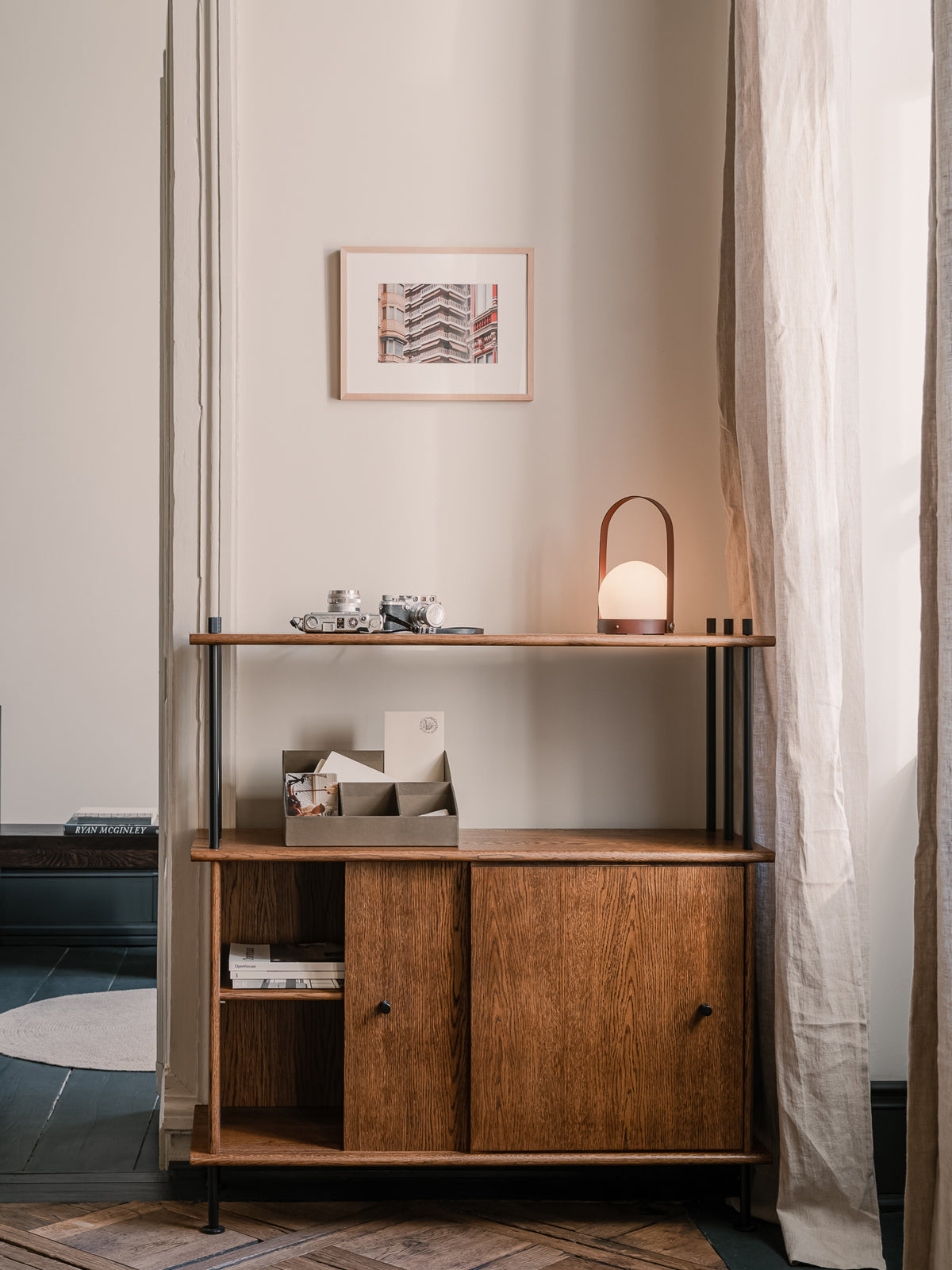 BAVA 100 Schrank dunkles Eichenholz