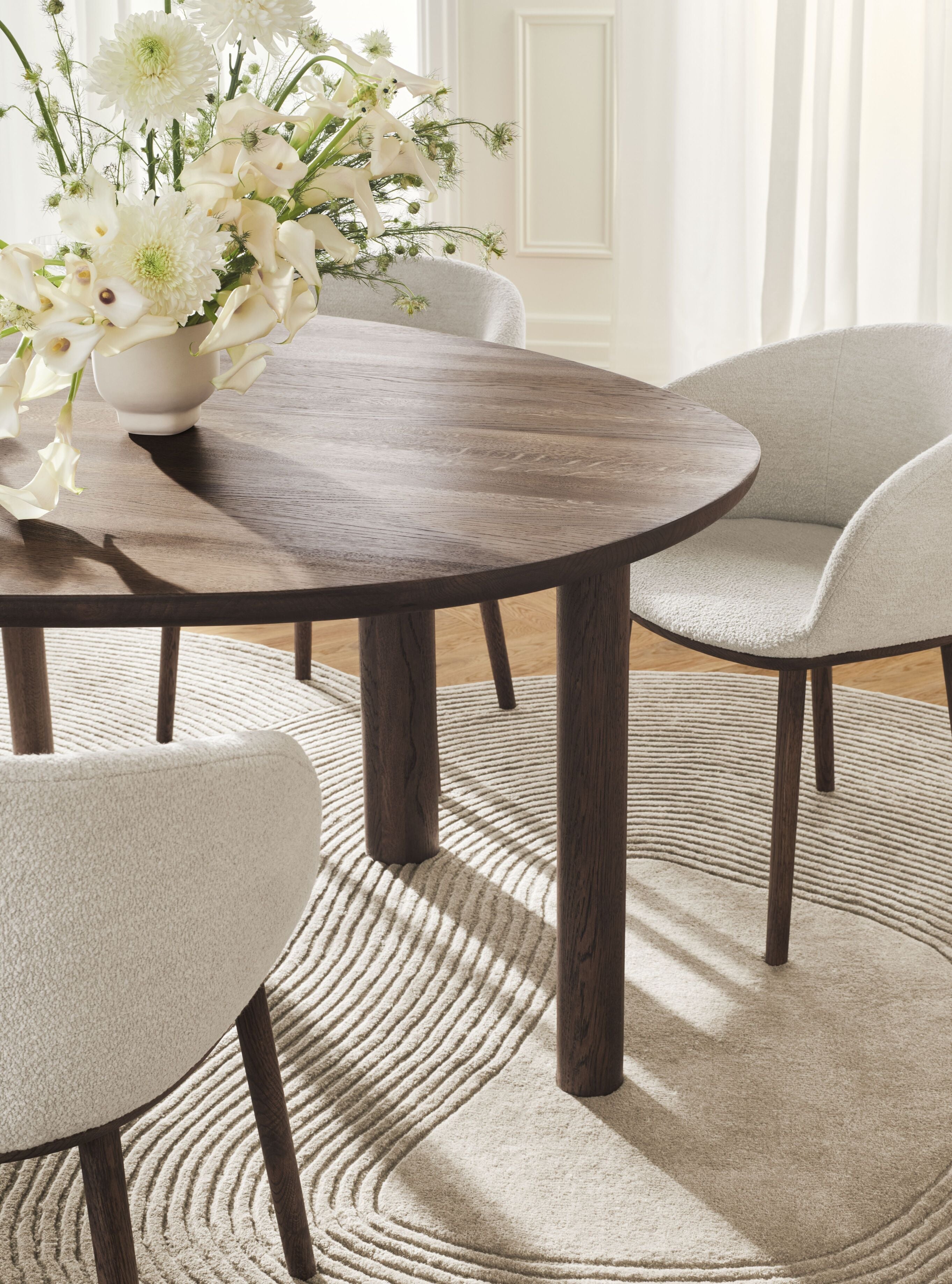 Tafel LATCH donker eikenhout