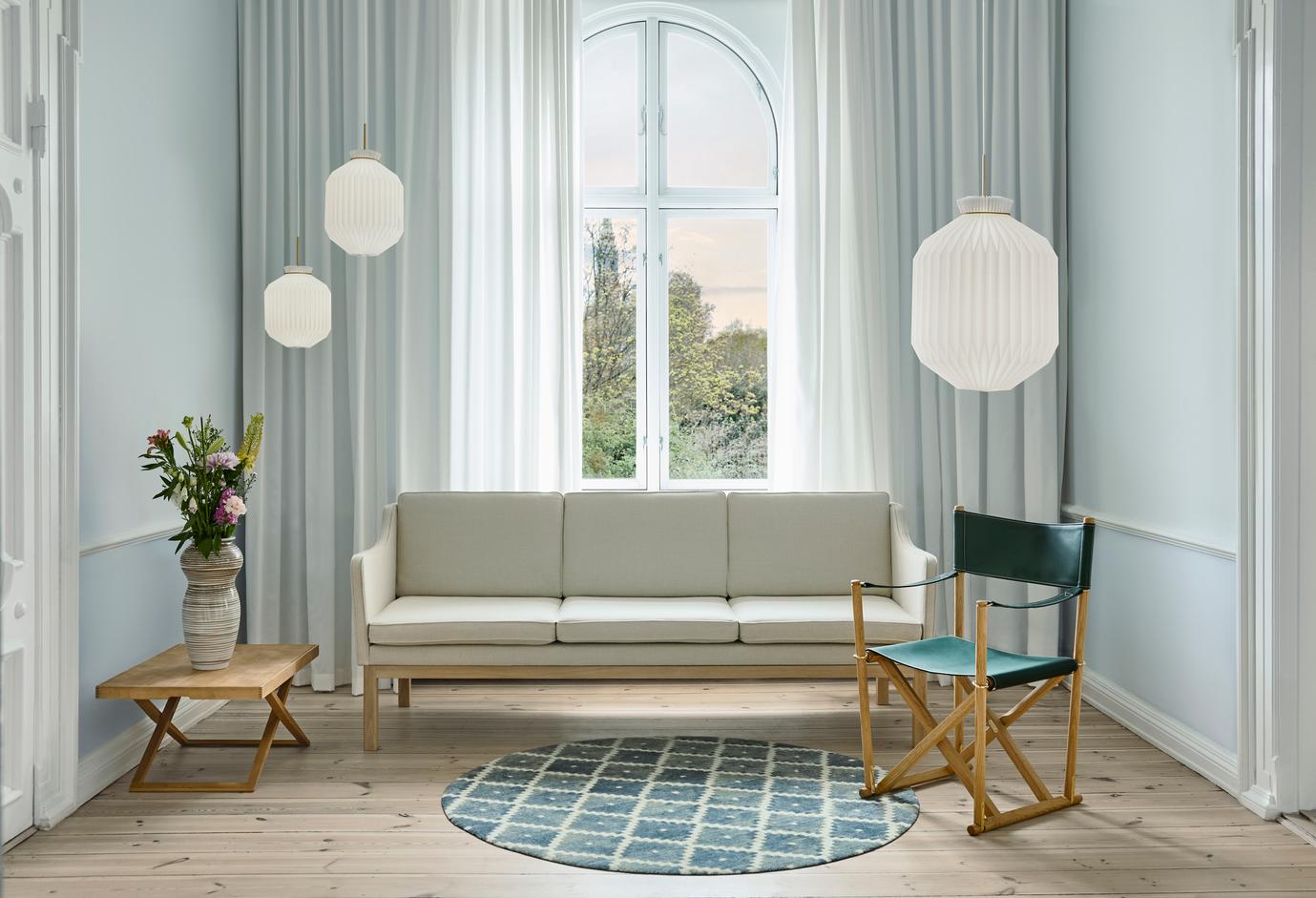 Pendelleuchte MODELL 105 JUBILÄUM weiß