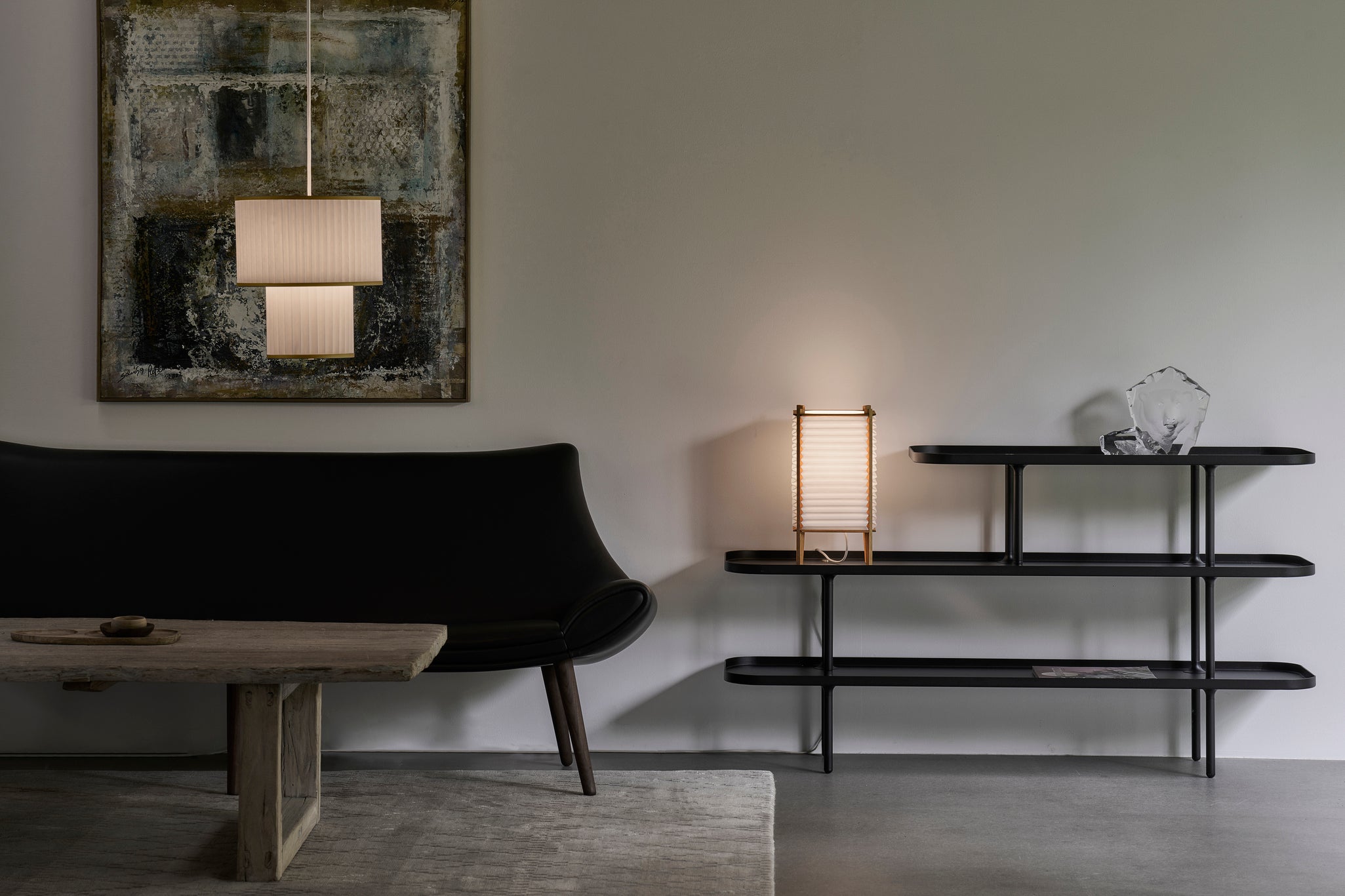 Tafellamp MODEL 303 BIJENKORF wit