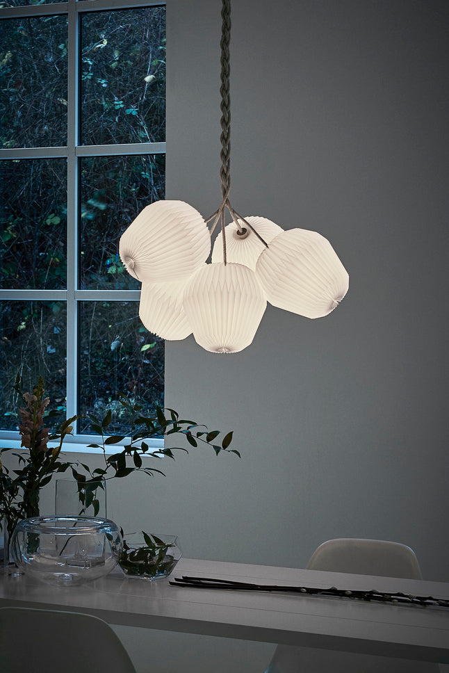 Hanging Lamp MODEL 130 BOUQUET 5 white