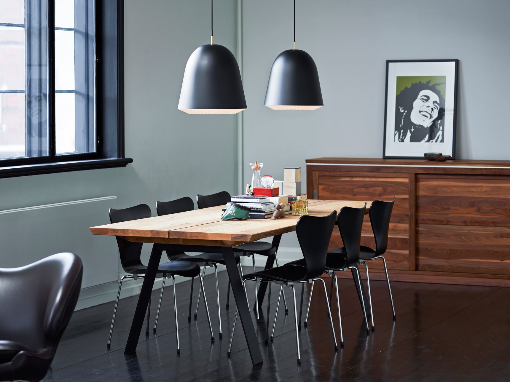 Pendelleuchte MODELL 155 CACHÉ schwarz