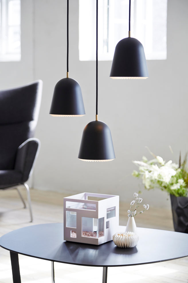 Pendelleuchte MODELL 155 CACHÉ schwarz