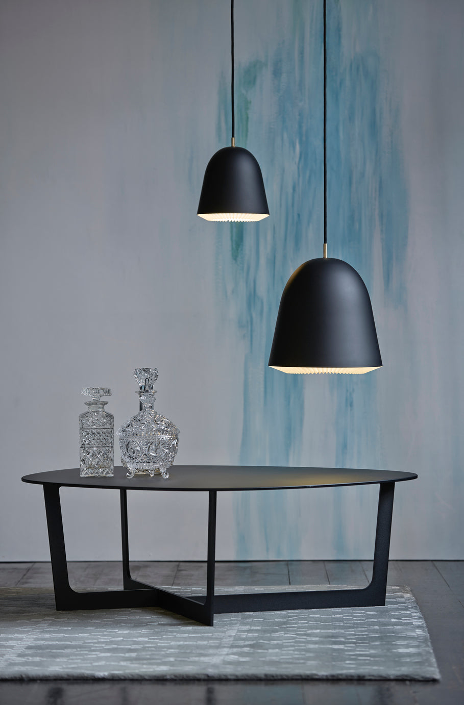 Pendelleuchte MODELL 155 CACHÉ schwarz