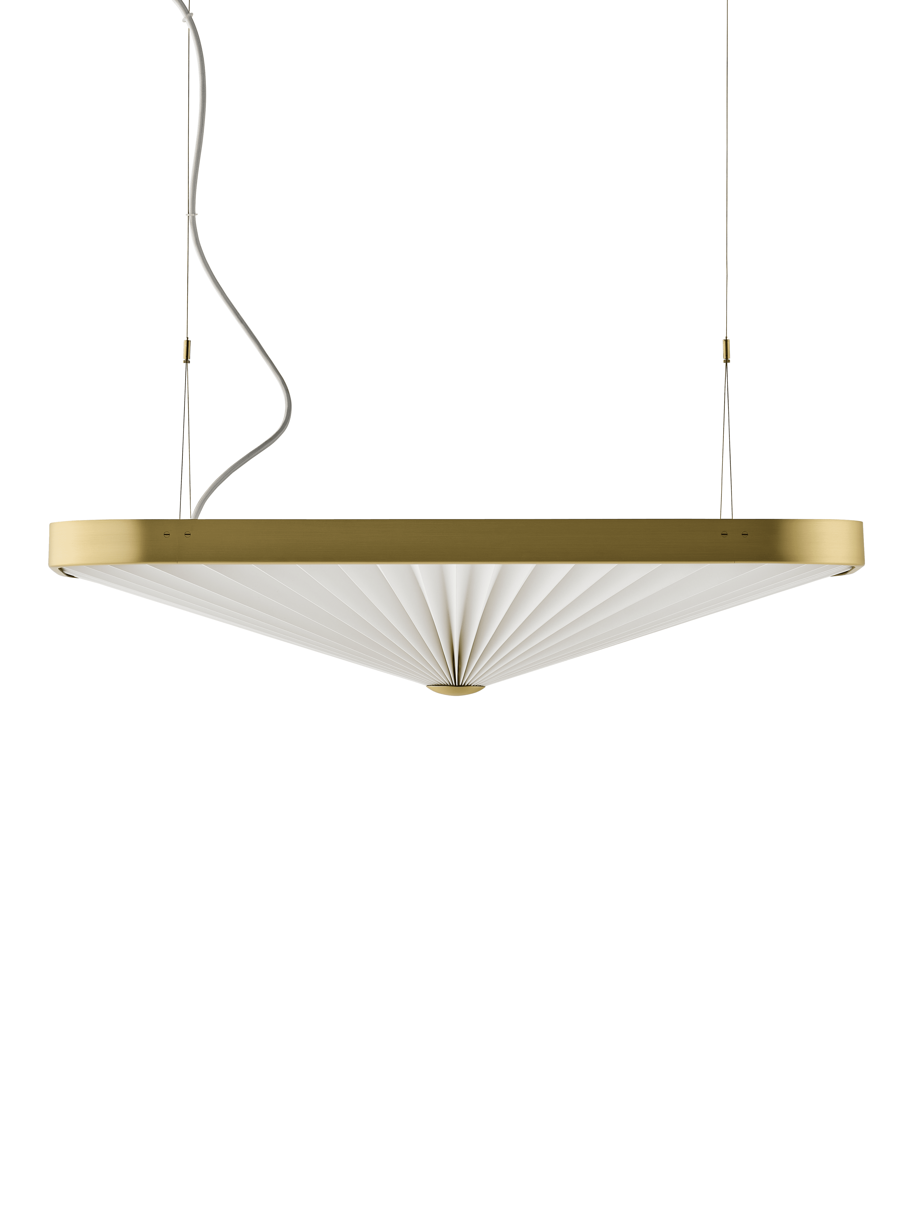 Hanging Lamp MODEL 197 CELINE white with gold