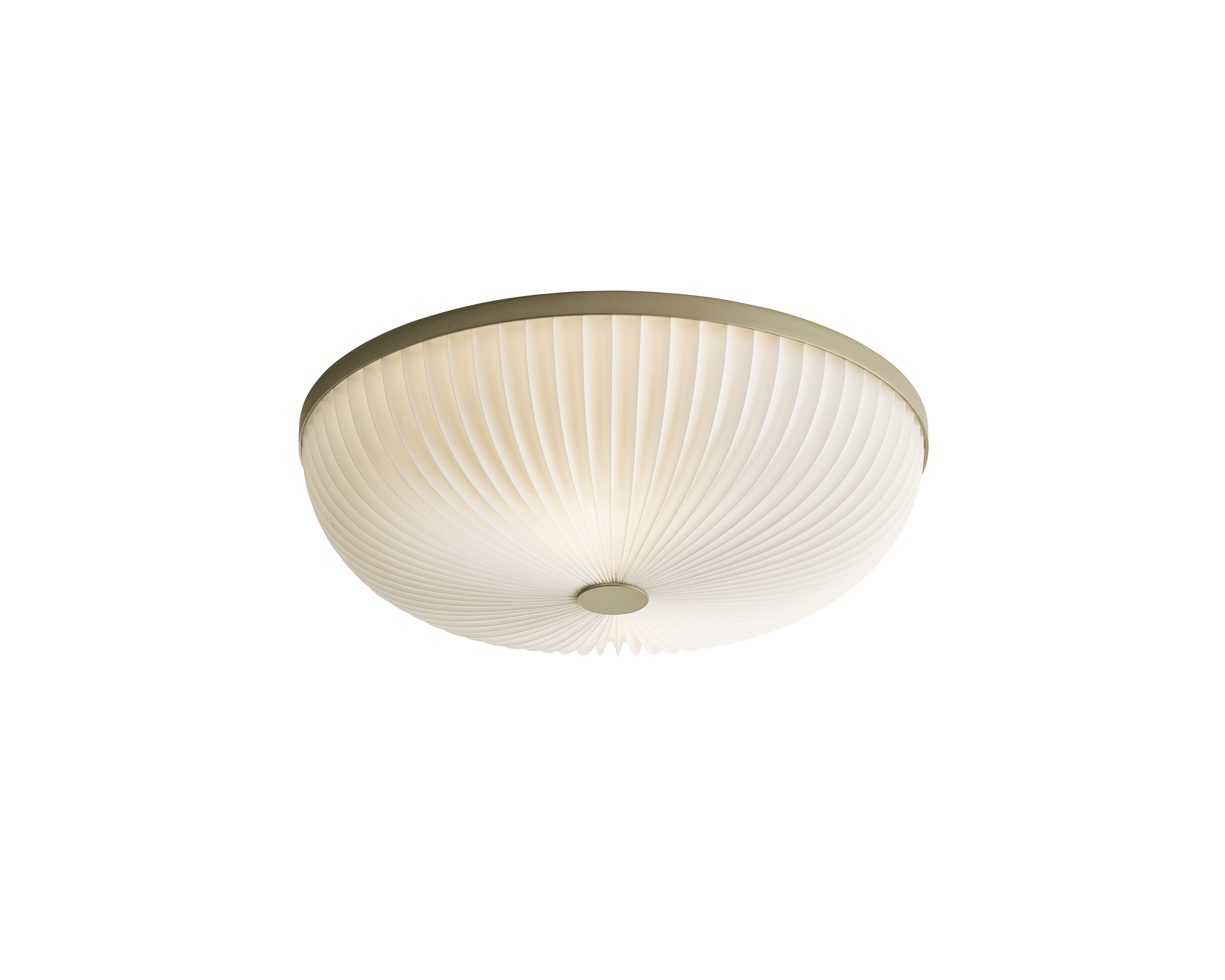 Wandlamp MODEL 235 LAMELLA wit met goud