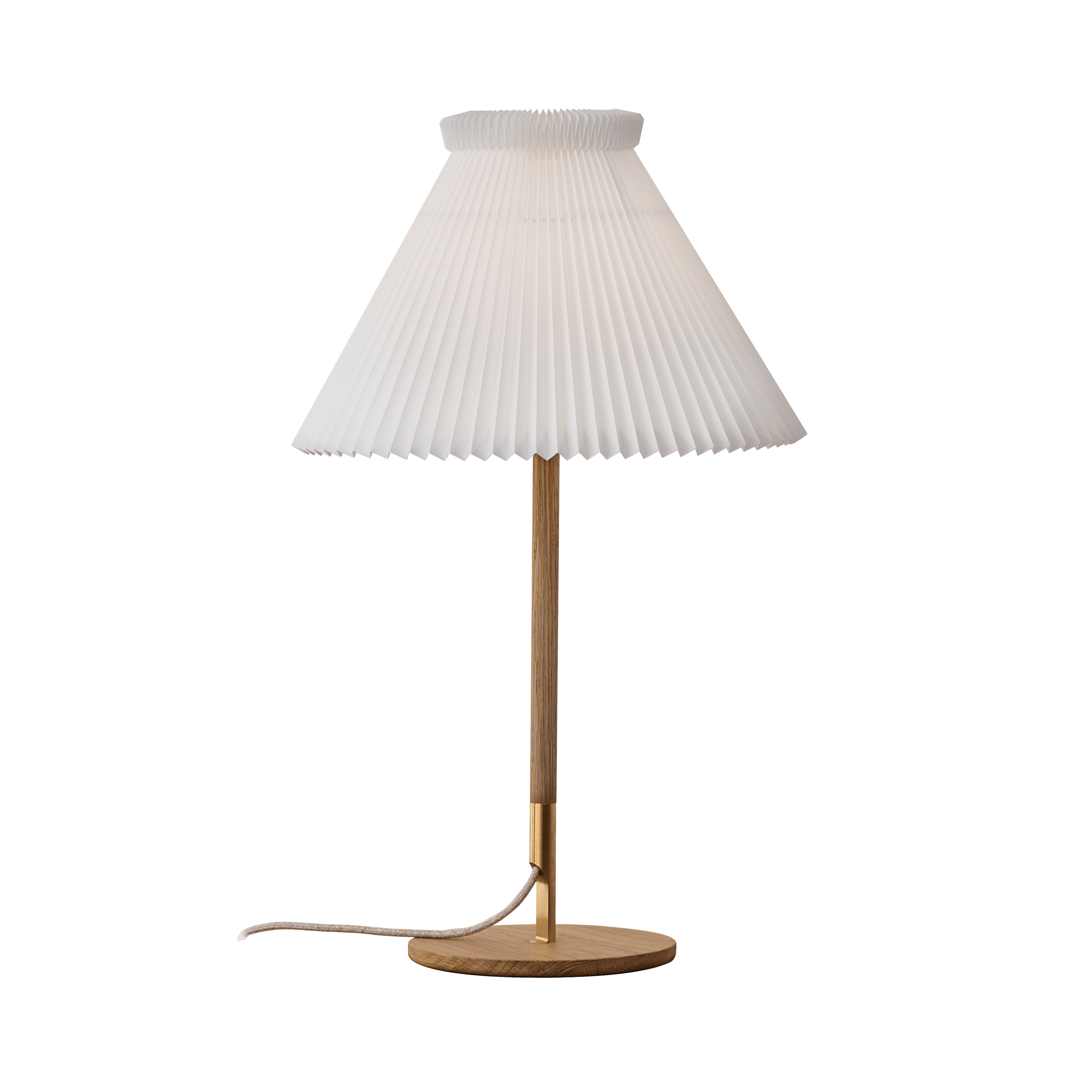 Table lamp MODEL 328 light oak