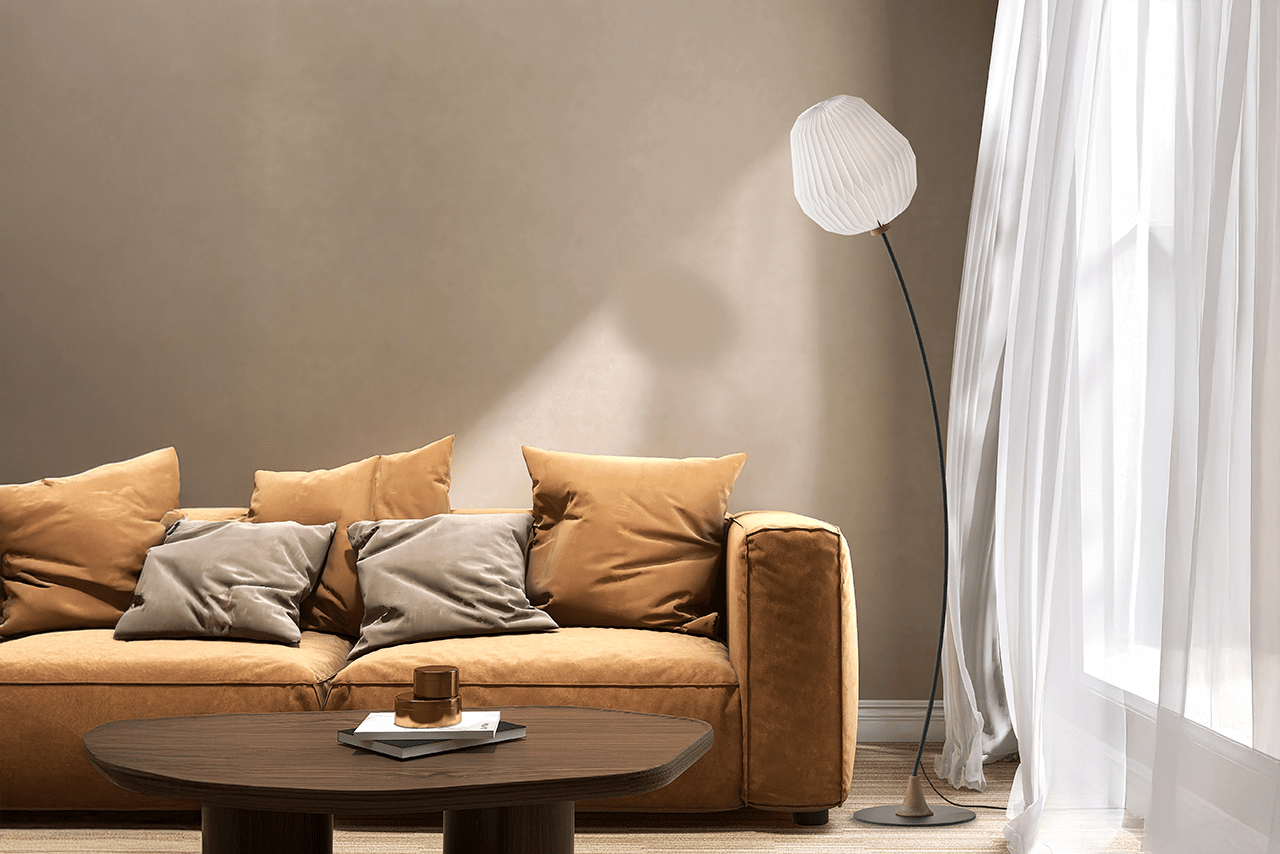 Vloerlamp MODEL 330 BOUQUET wit