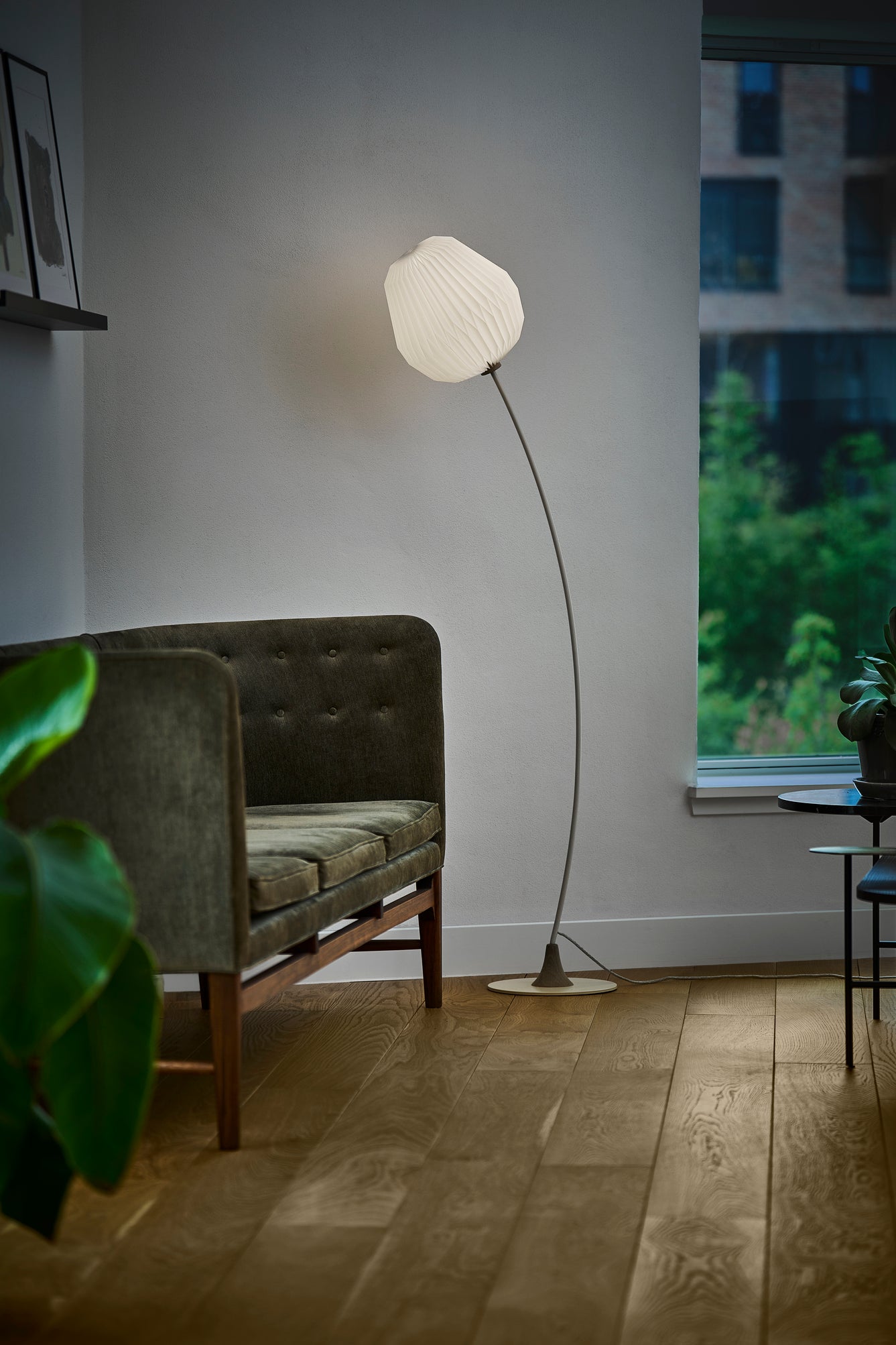 Vloerlamp MODEL 330 BOUQUET wit