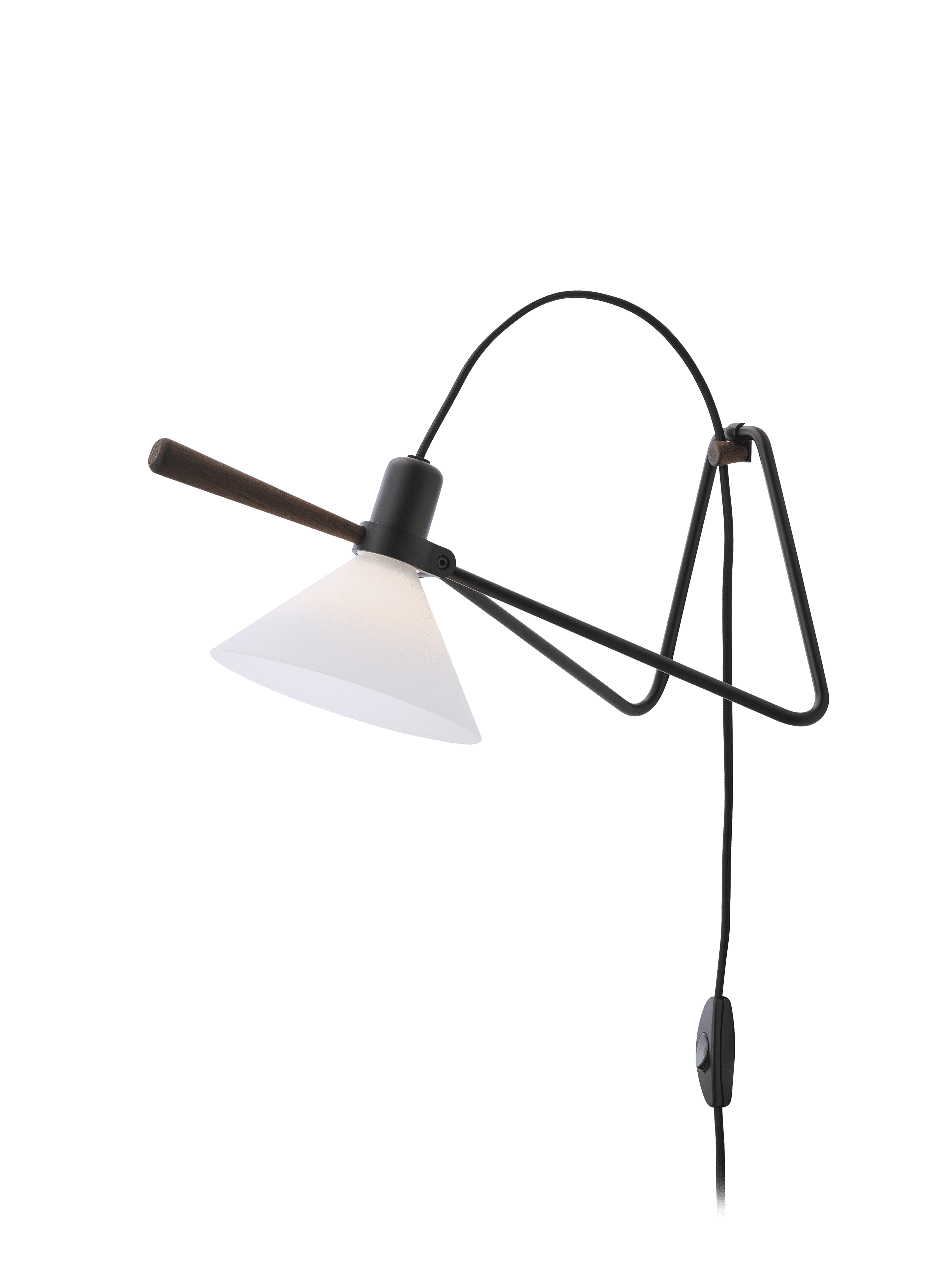 Tischlampe MODELL 356 SPOT schwarz