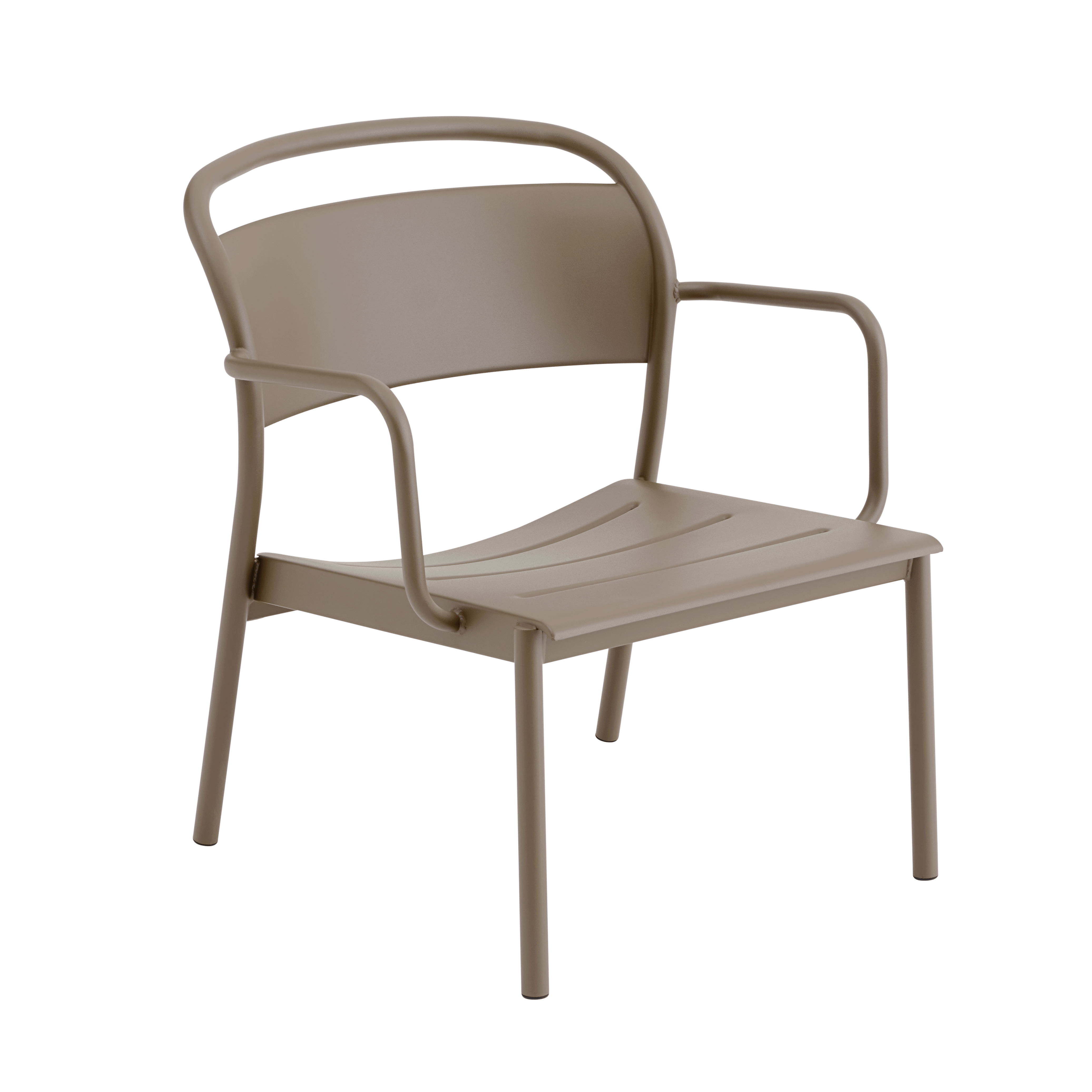 Außenfotel LINEAR taupe Stahl