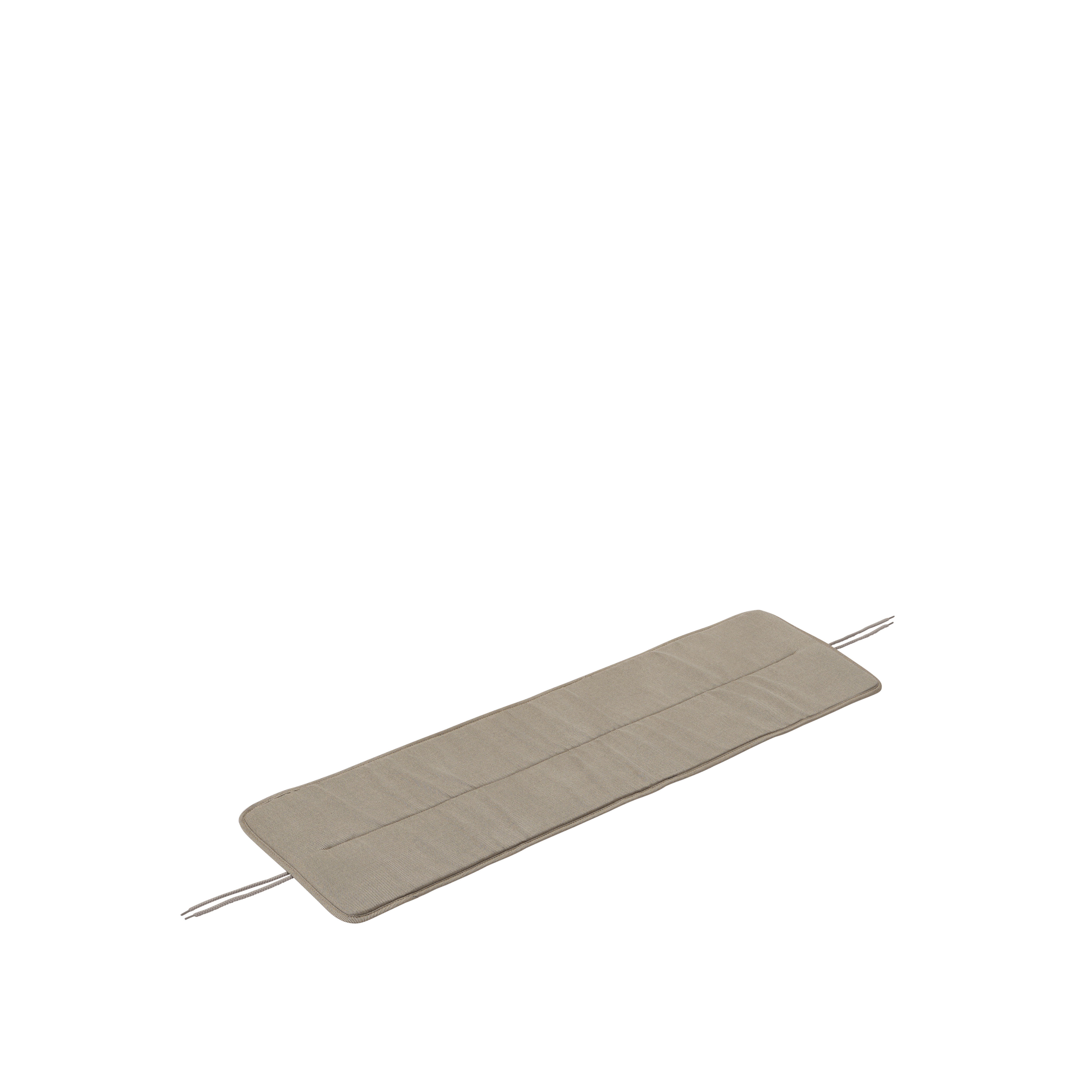 LINEAR Orange Steel Outdoor Bench