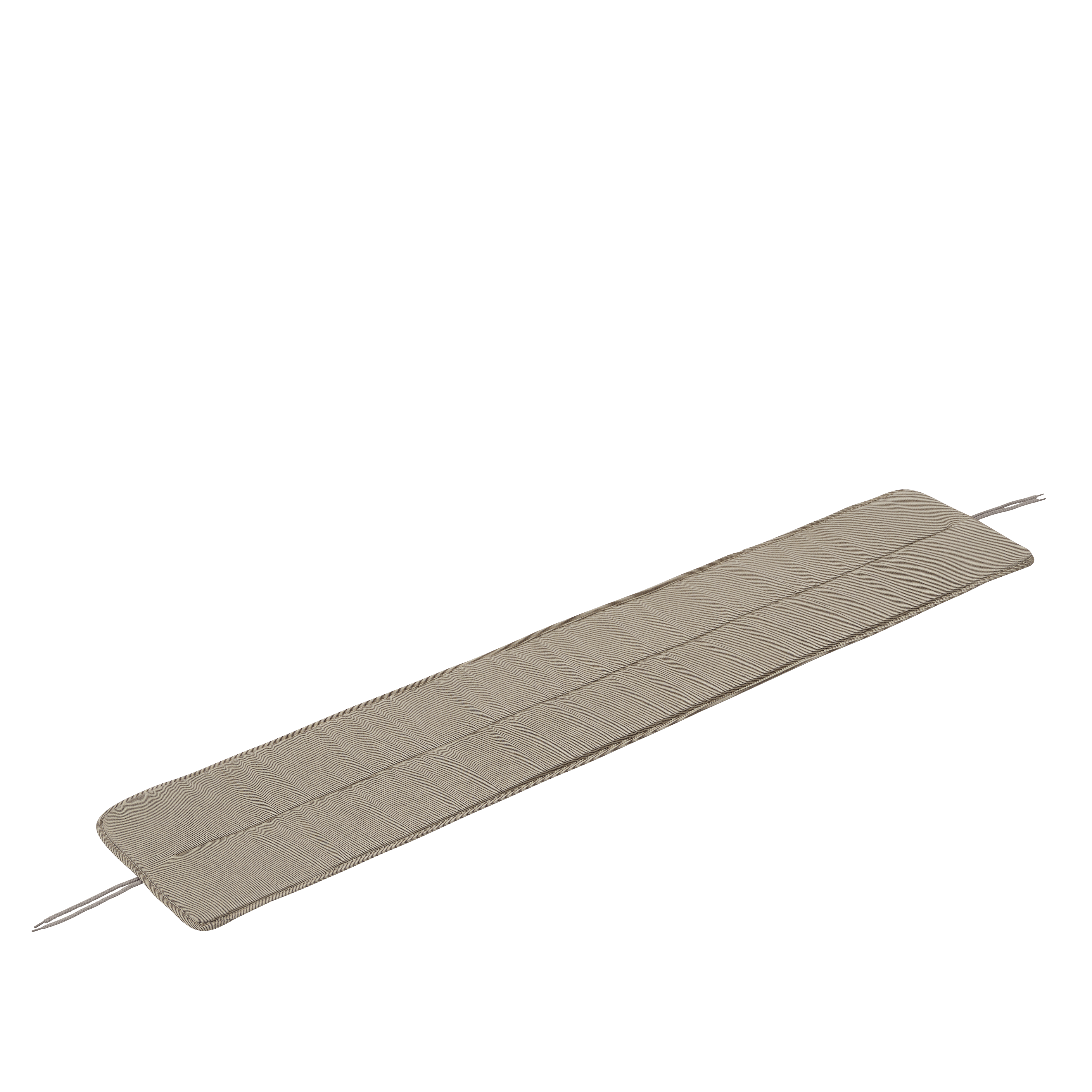 LINEAR Orange Steel Outdoor Bench