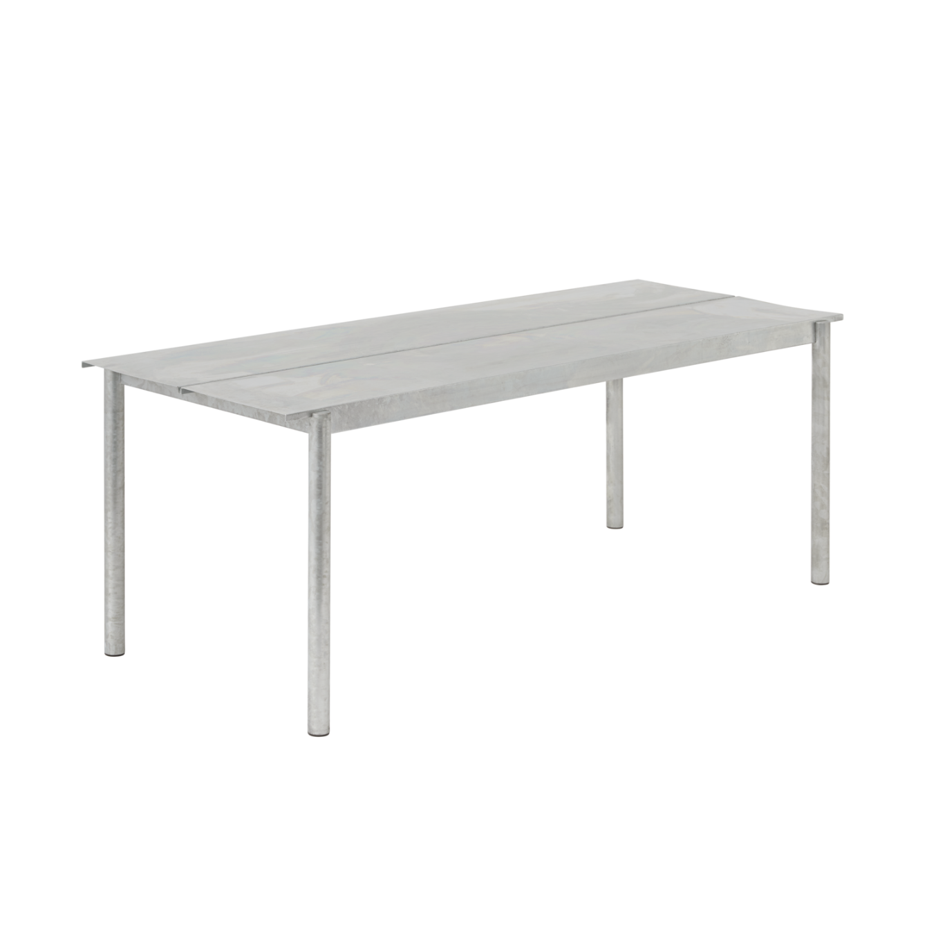 Buiten tafel LINEAR gegalvaniseerd staal