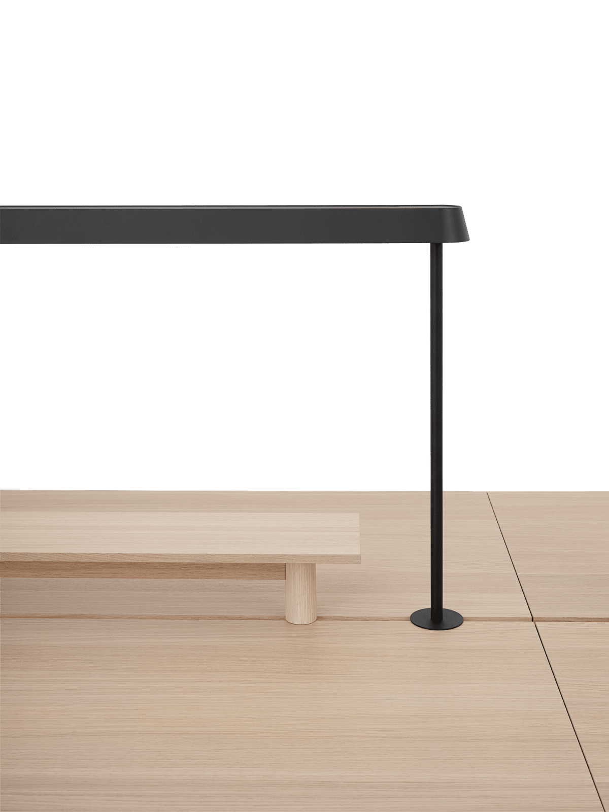 Bürotisch LINEAR SYSTEM HIGH Eichenfurnier