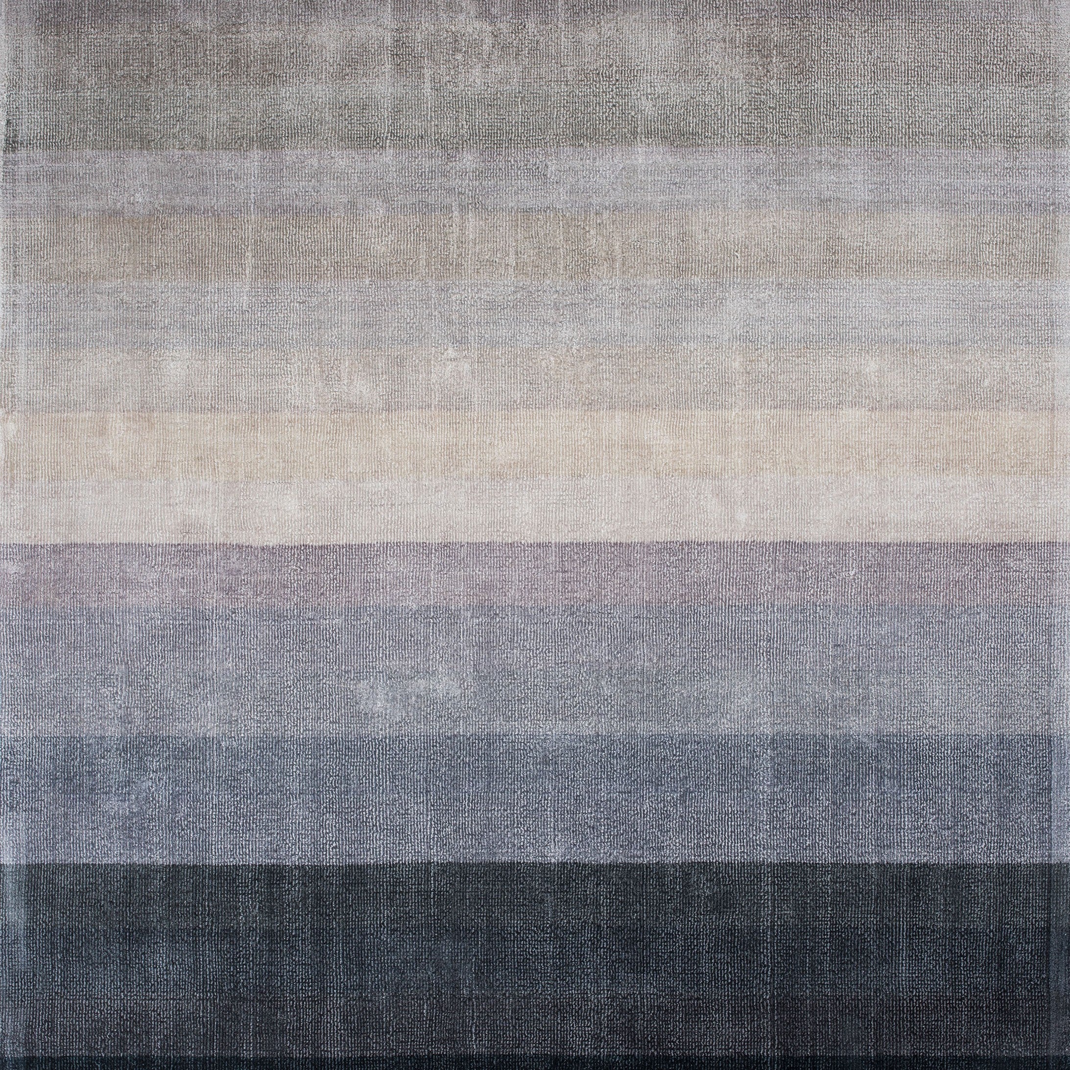 Vloerkleed COMBINATIE granaat met grijs