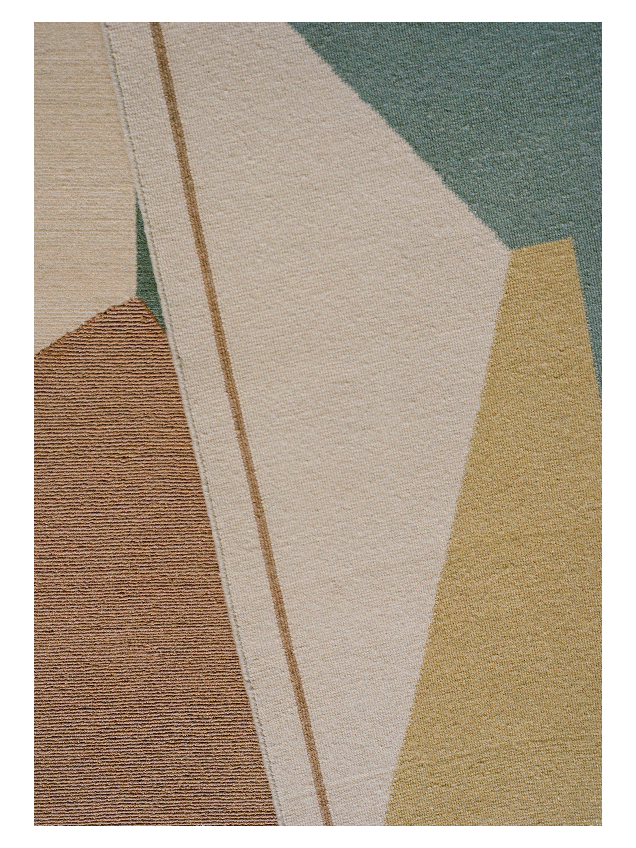 Teppich DIFFUSED AURA gebrochenes Rosa mit Beige