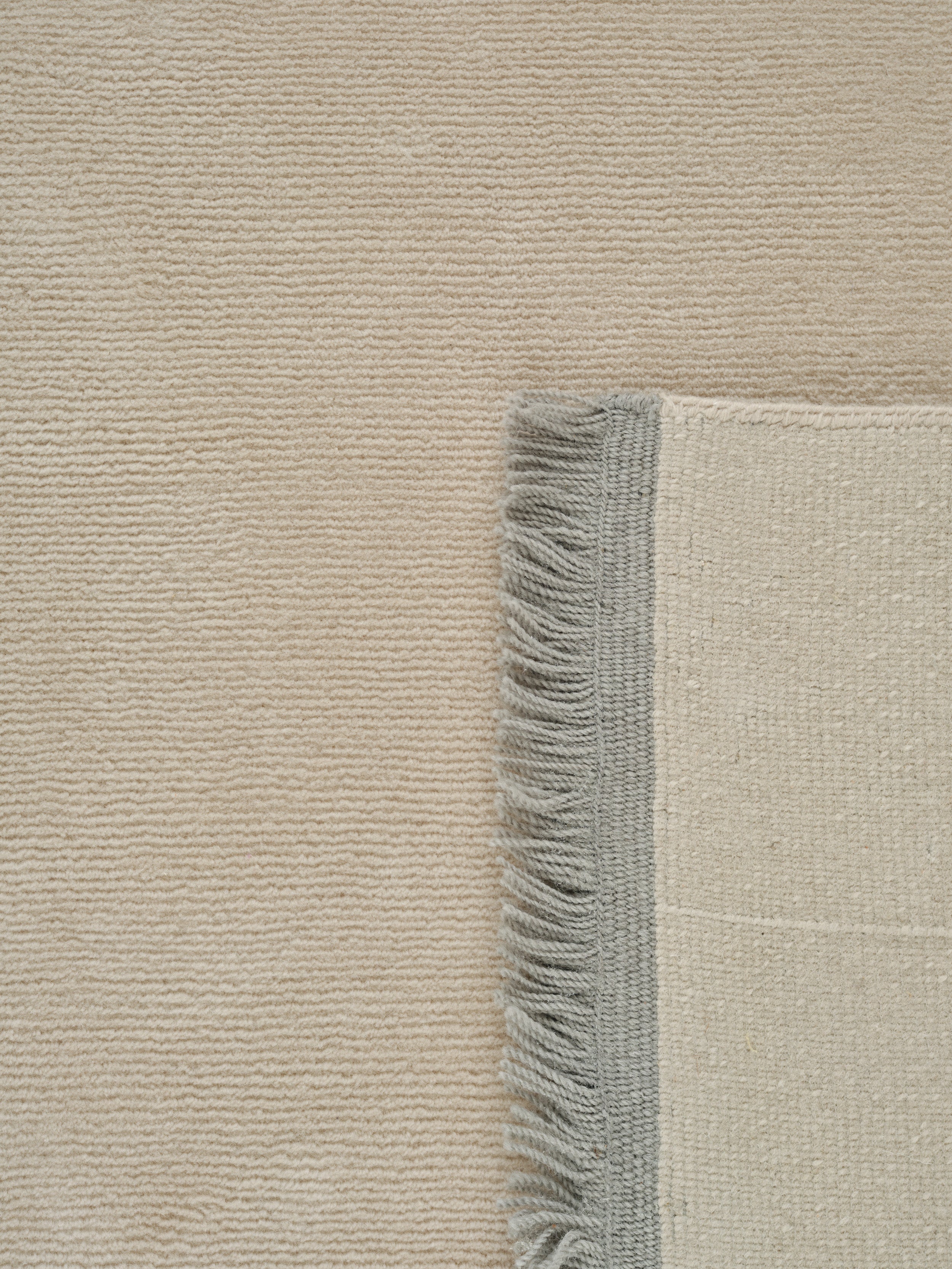 Vloerkleed LINEAL FLOW beige met grijs