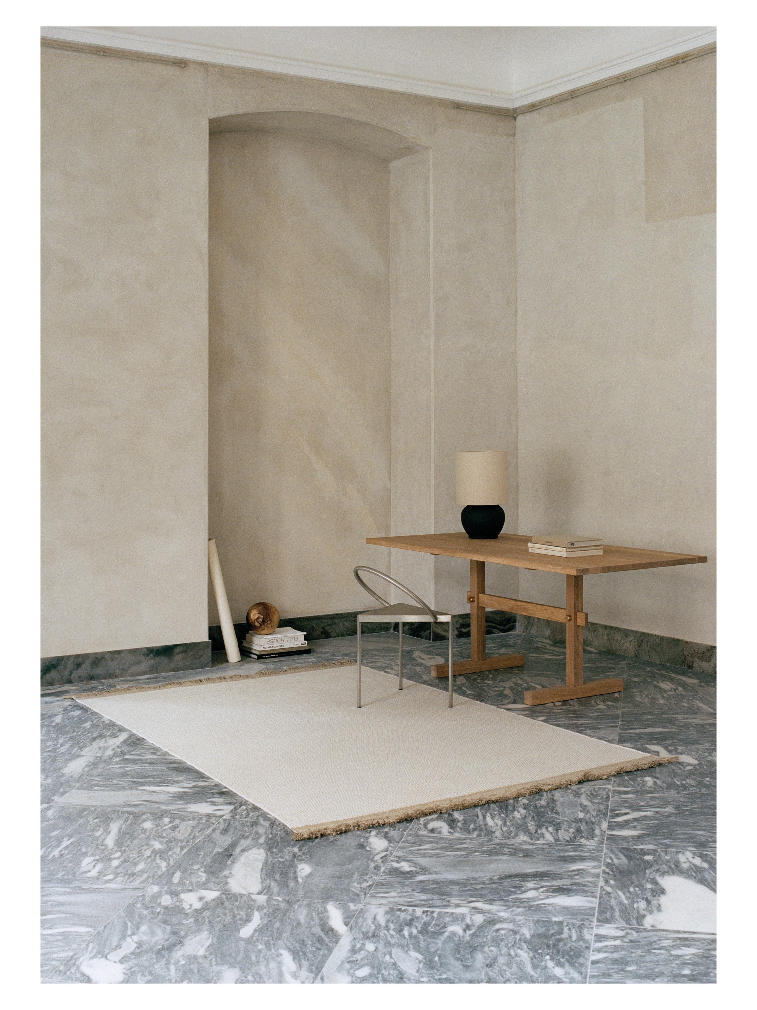 Vloerkleed PASTORAL UNITY gebroken wit