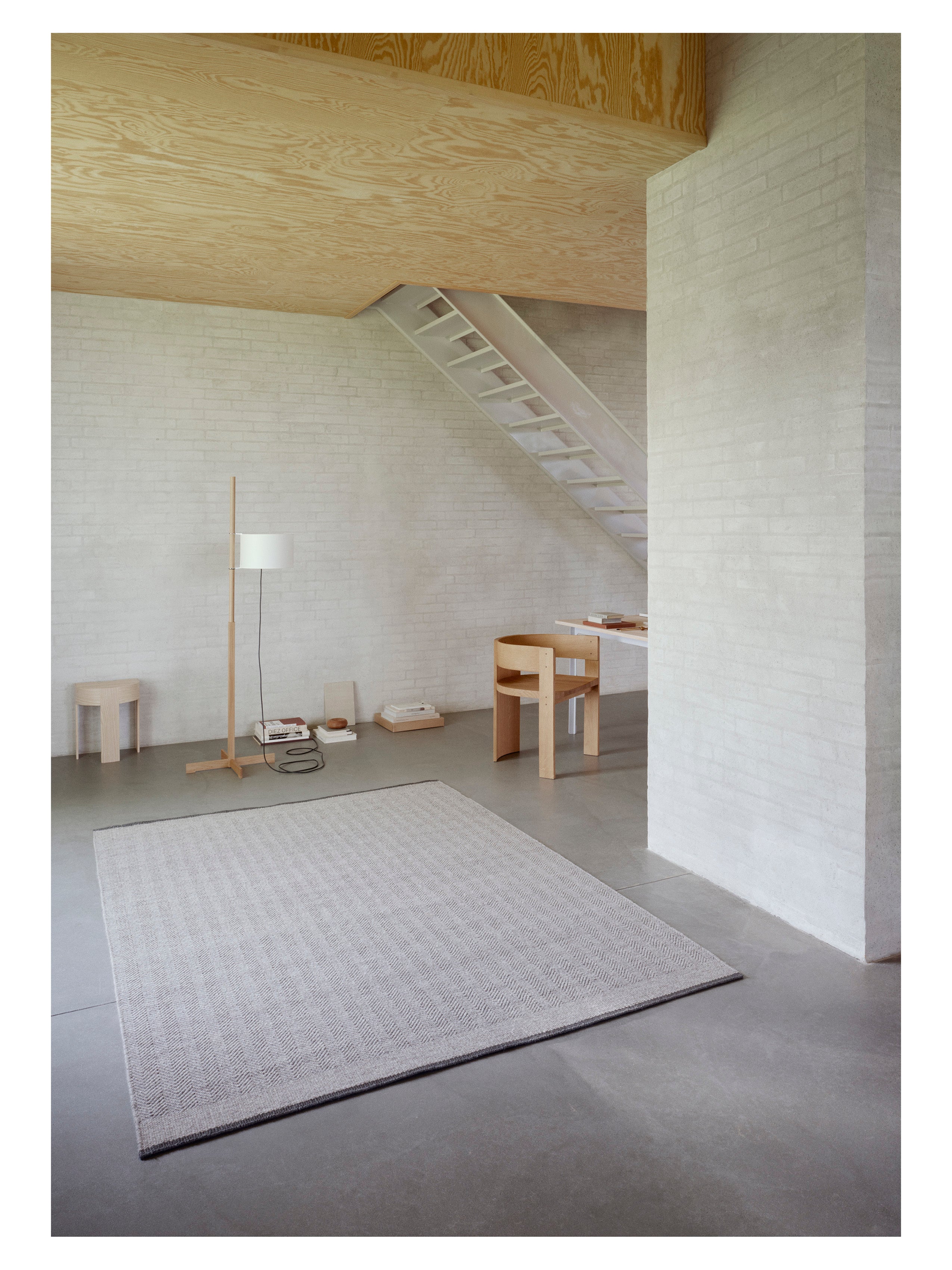 Vloerkleed STRATUM ECHO grijs