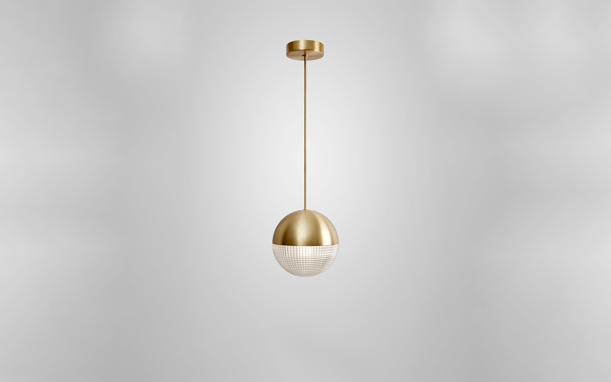Hanglamp LENS FLAIR messing