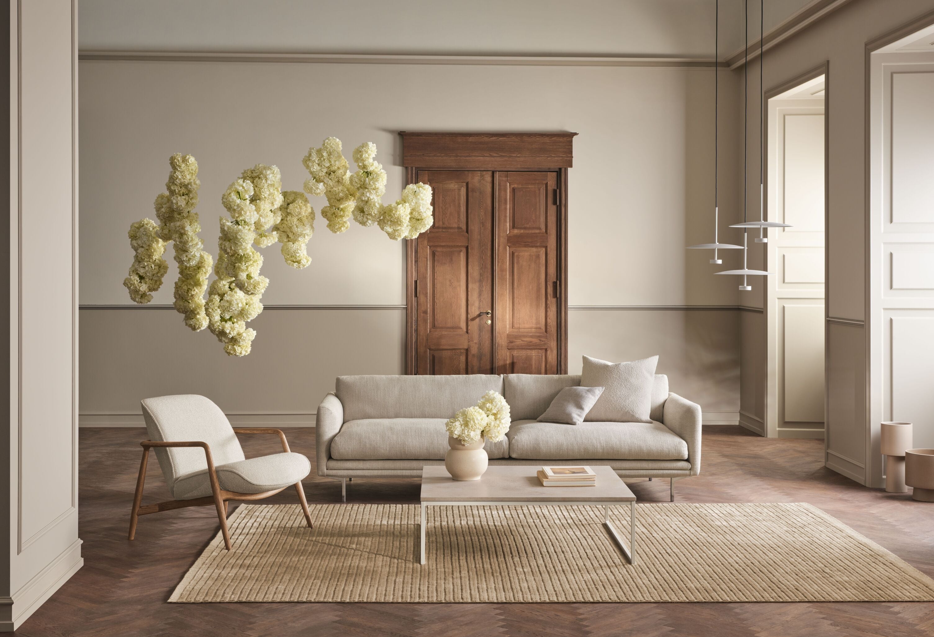 Sofa 2,5-Personen Lomi Stalowa Basis