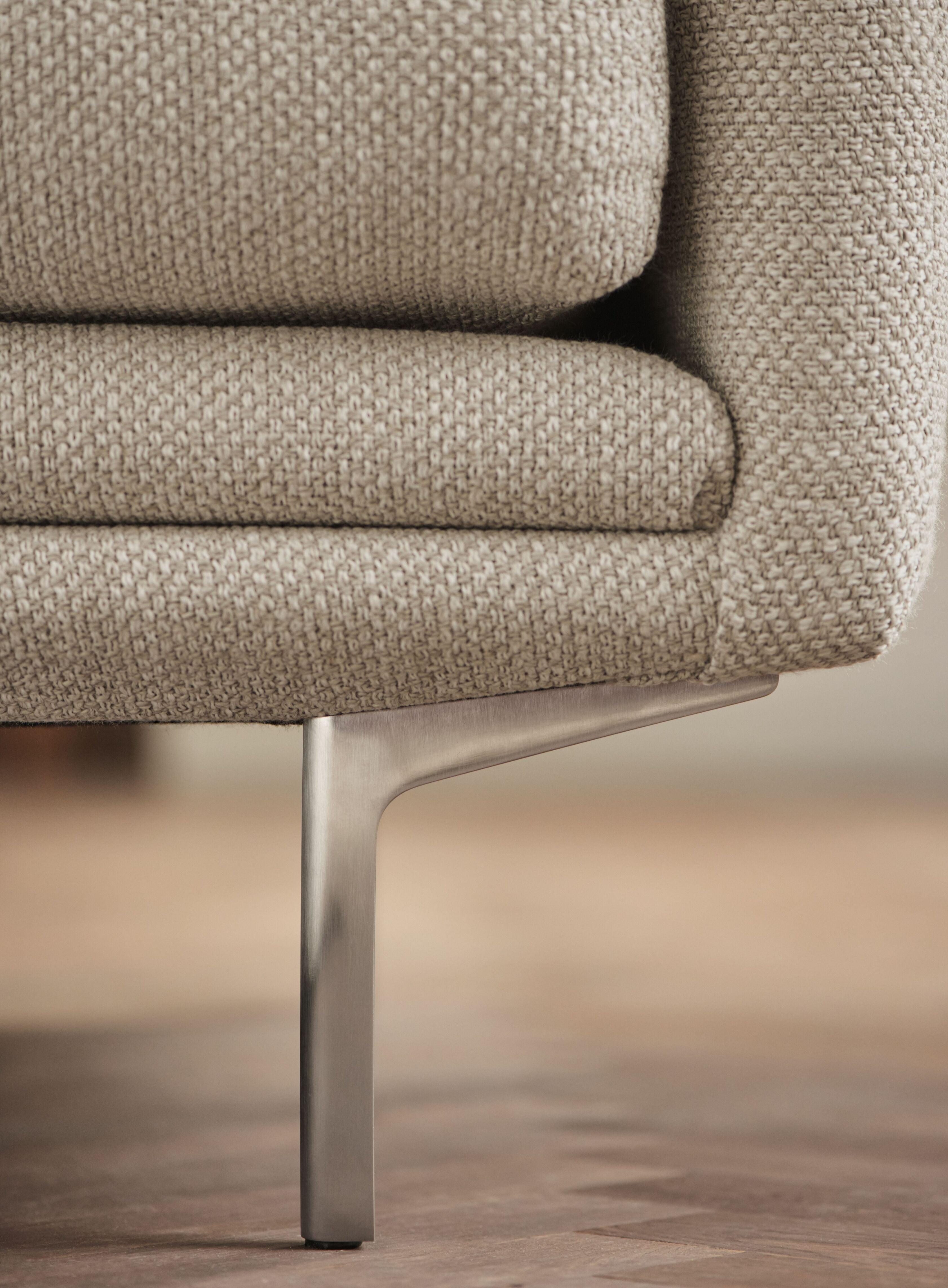 Linke Handelecke Lomi -Metallbasis