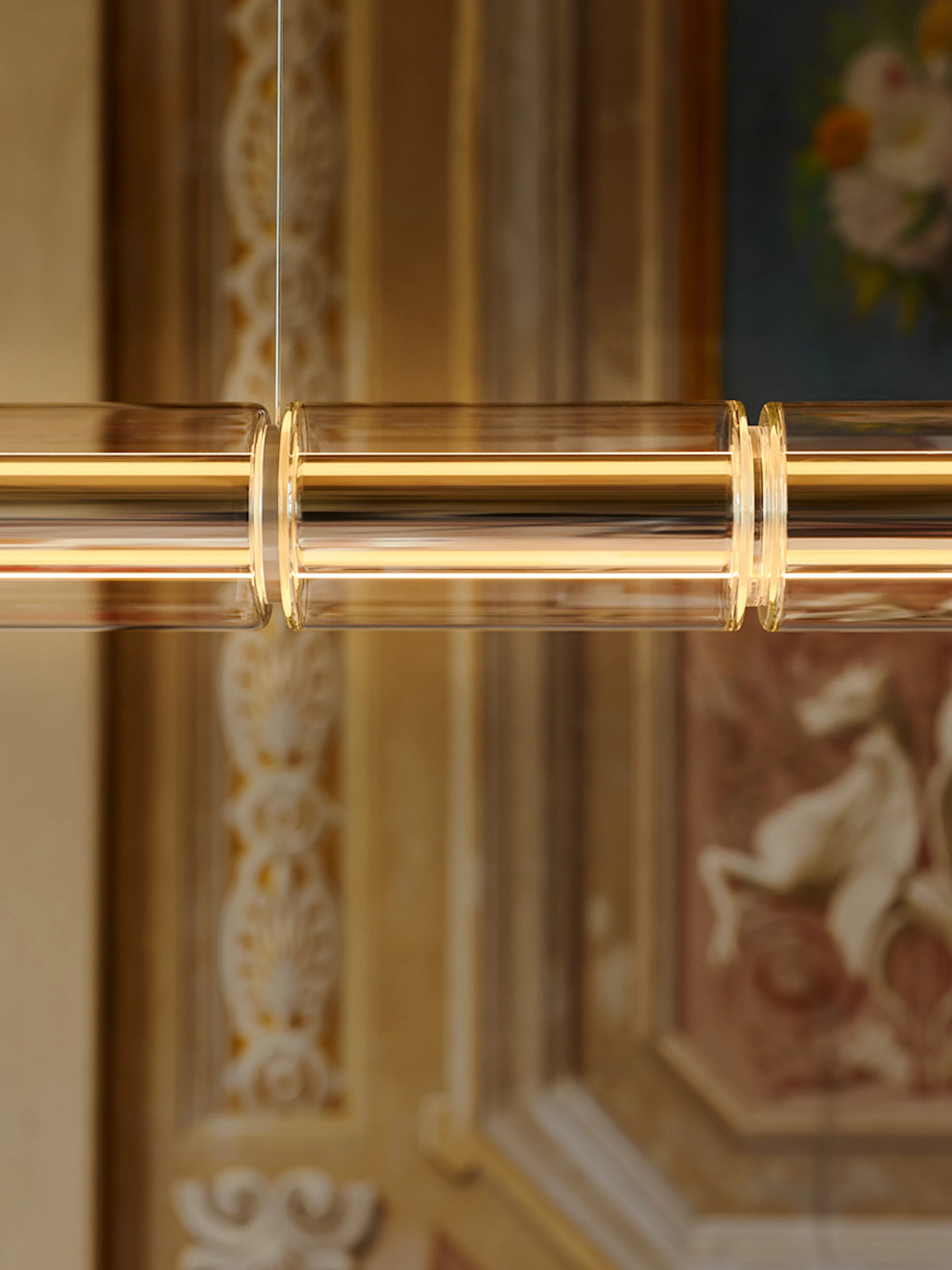 Hanging Lamp LUCE CILINDRICA Glass