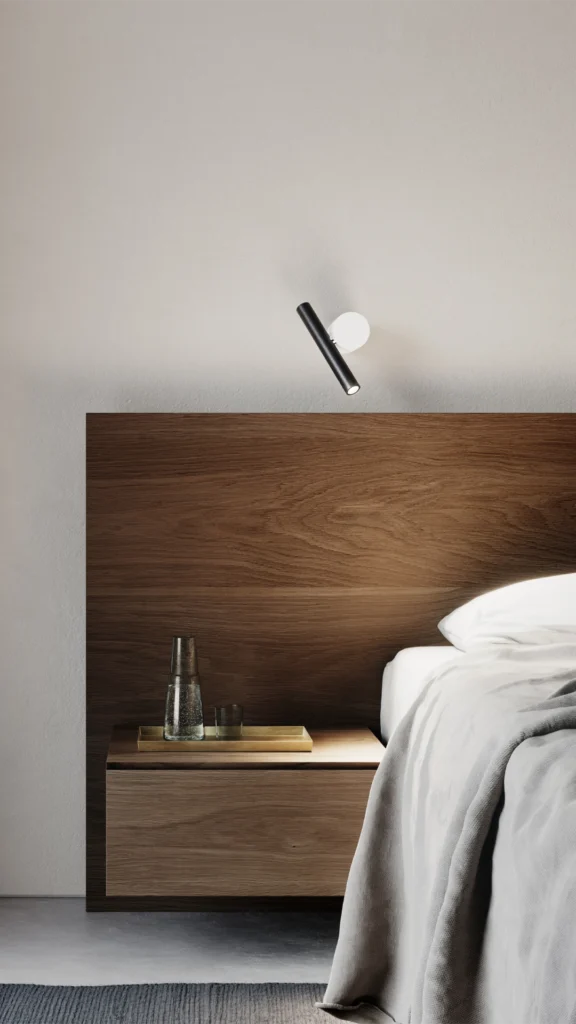 Adjustable Wall Lamp DOI Black