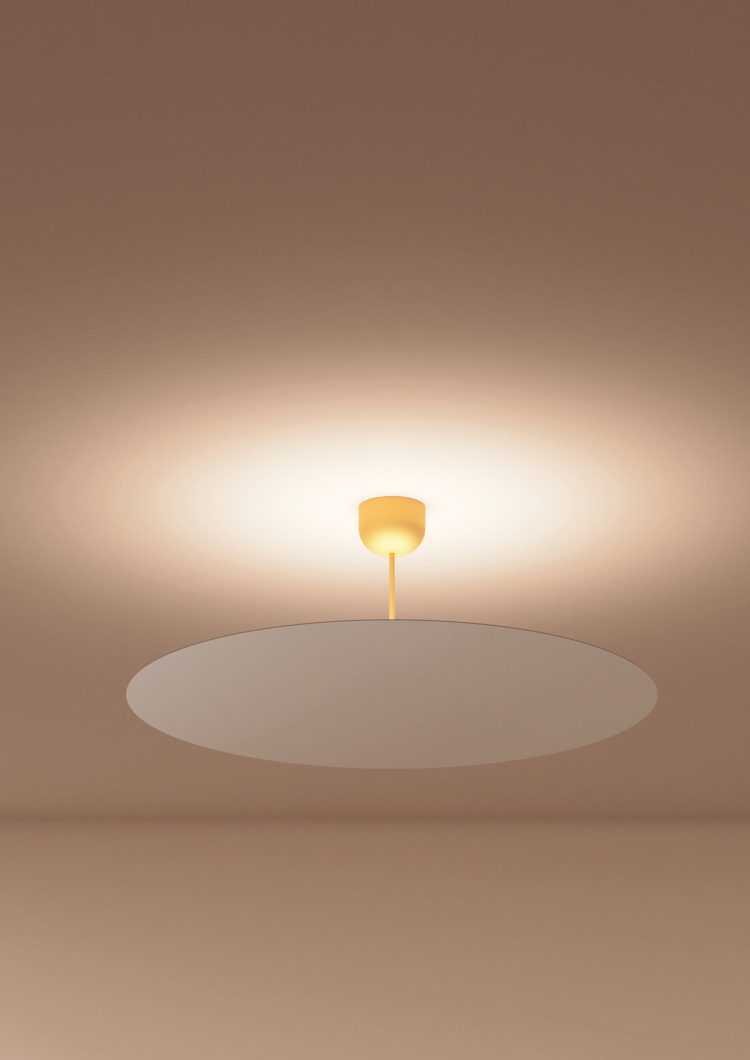 Hanglamp MILLIMETRO messing met spiegel effect