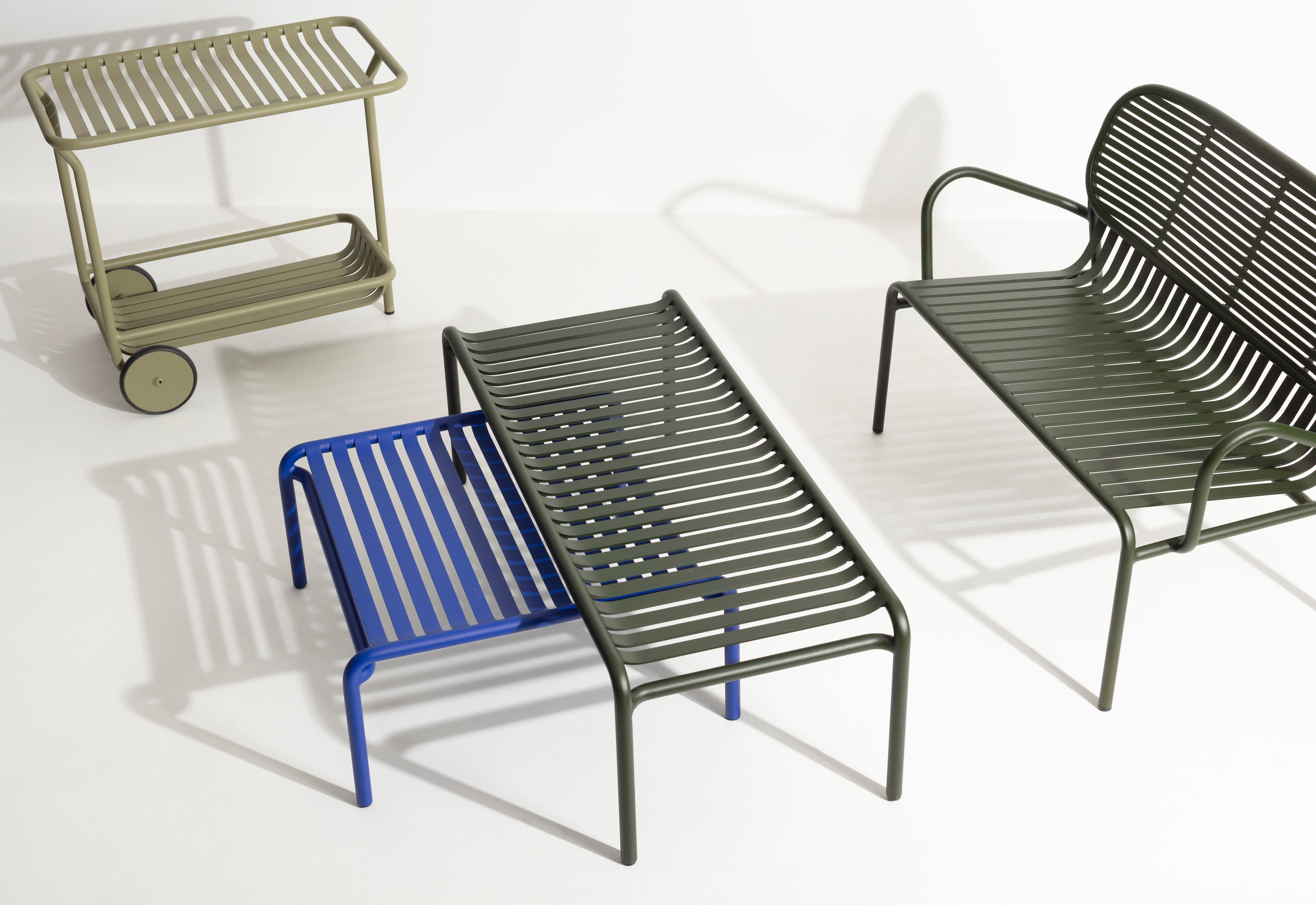 Tuin salontafel WEEK-END in roodbruin