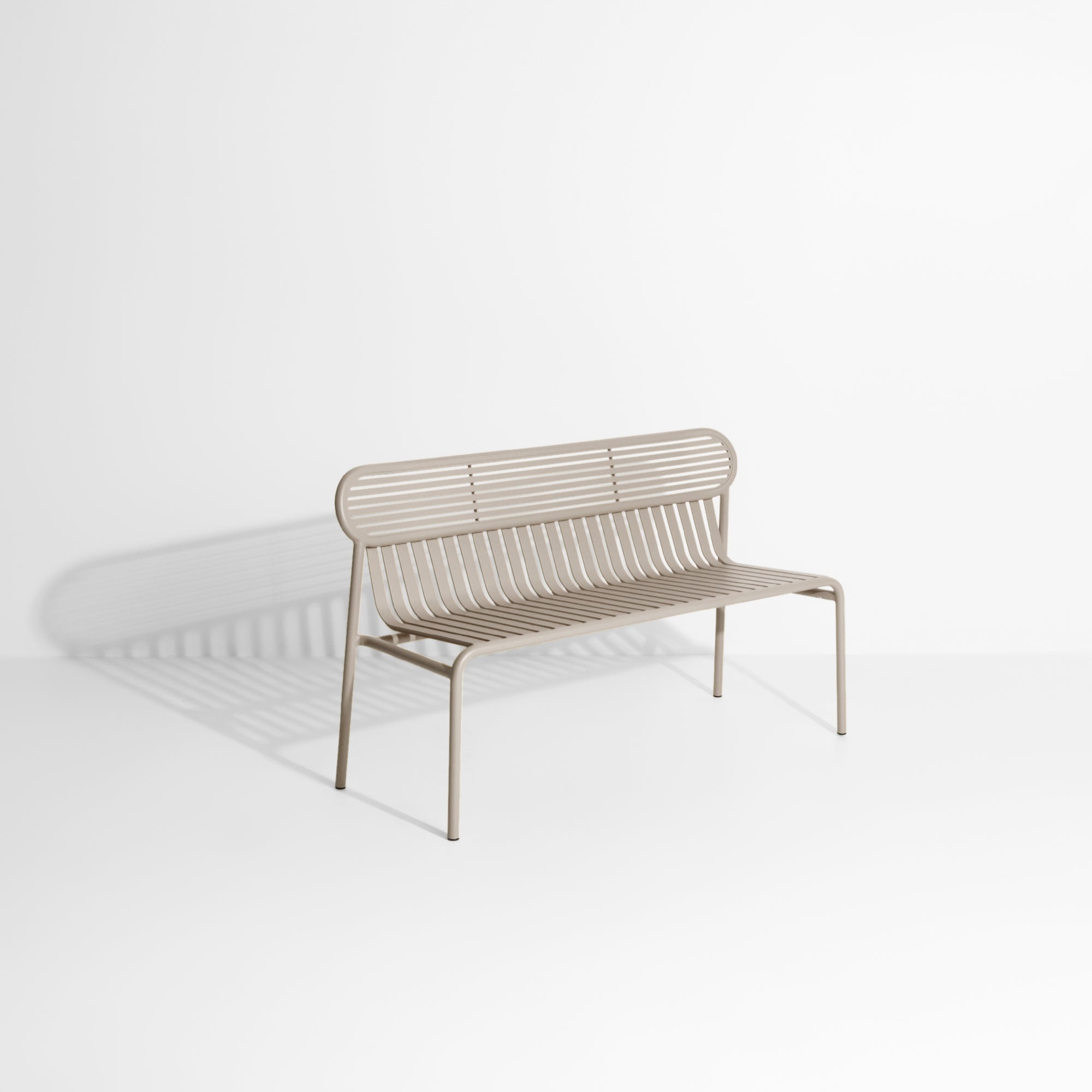 Tuinbank met rugleuning WEEK-END beige