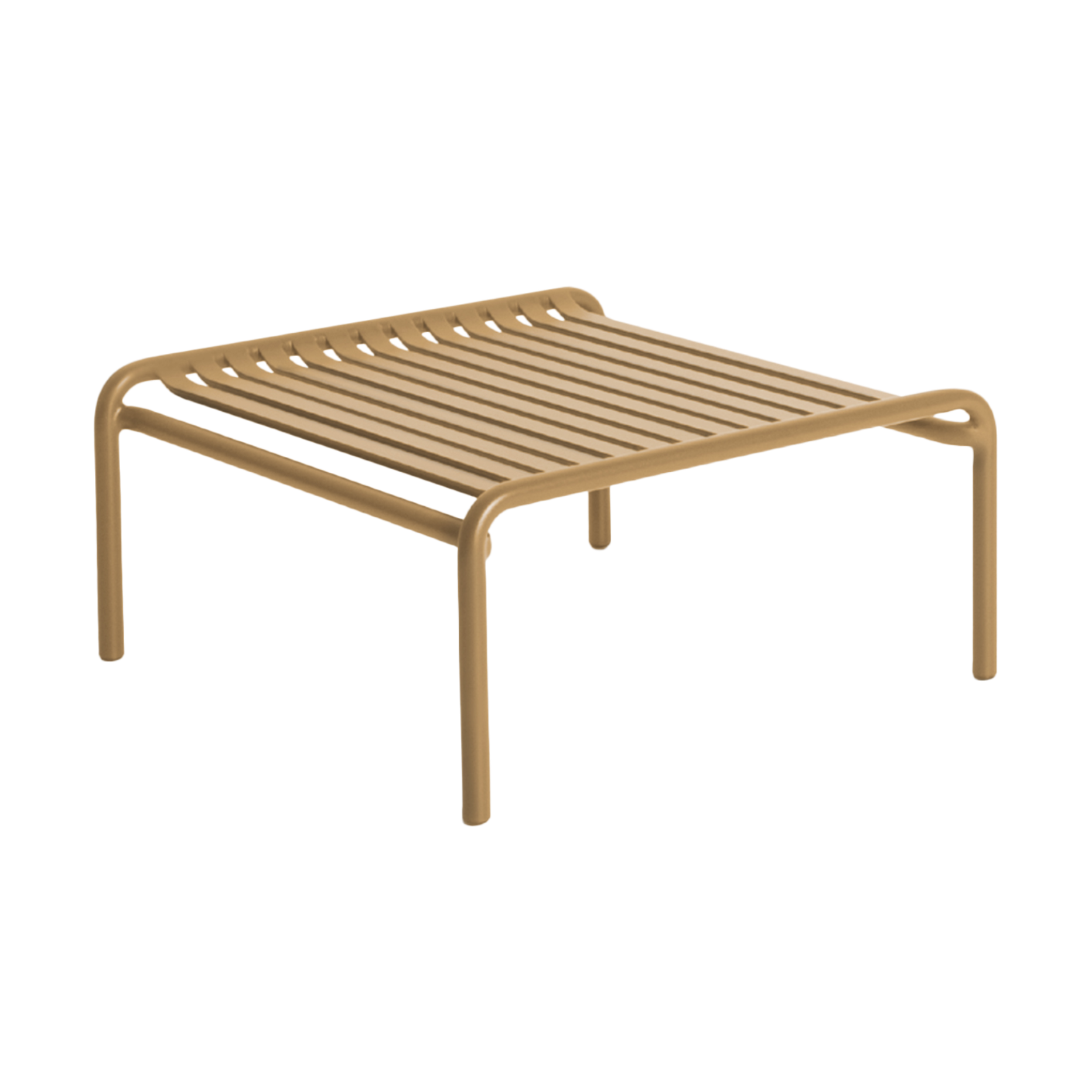 Vierkante gouden WEEK-END tuintafel