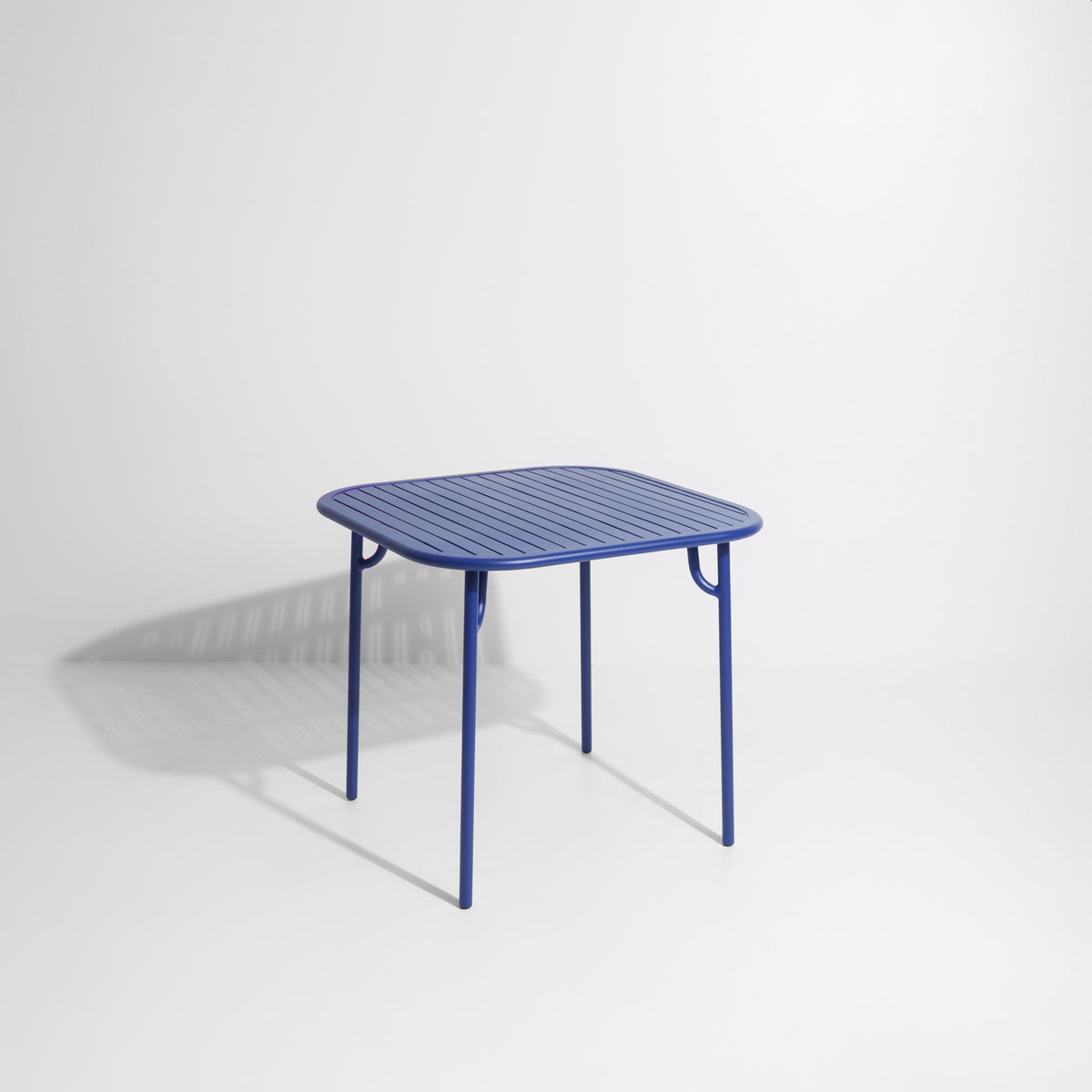 Vierkante tuintafel WEEK-END donkerblauw