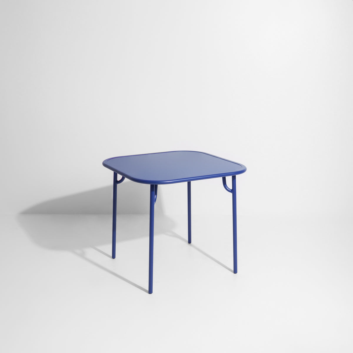 Vierkante tuintafel WEEK-END donkerblauw