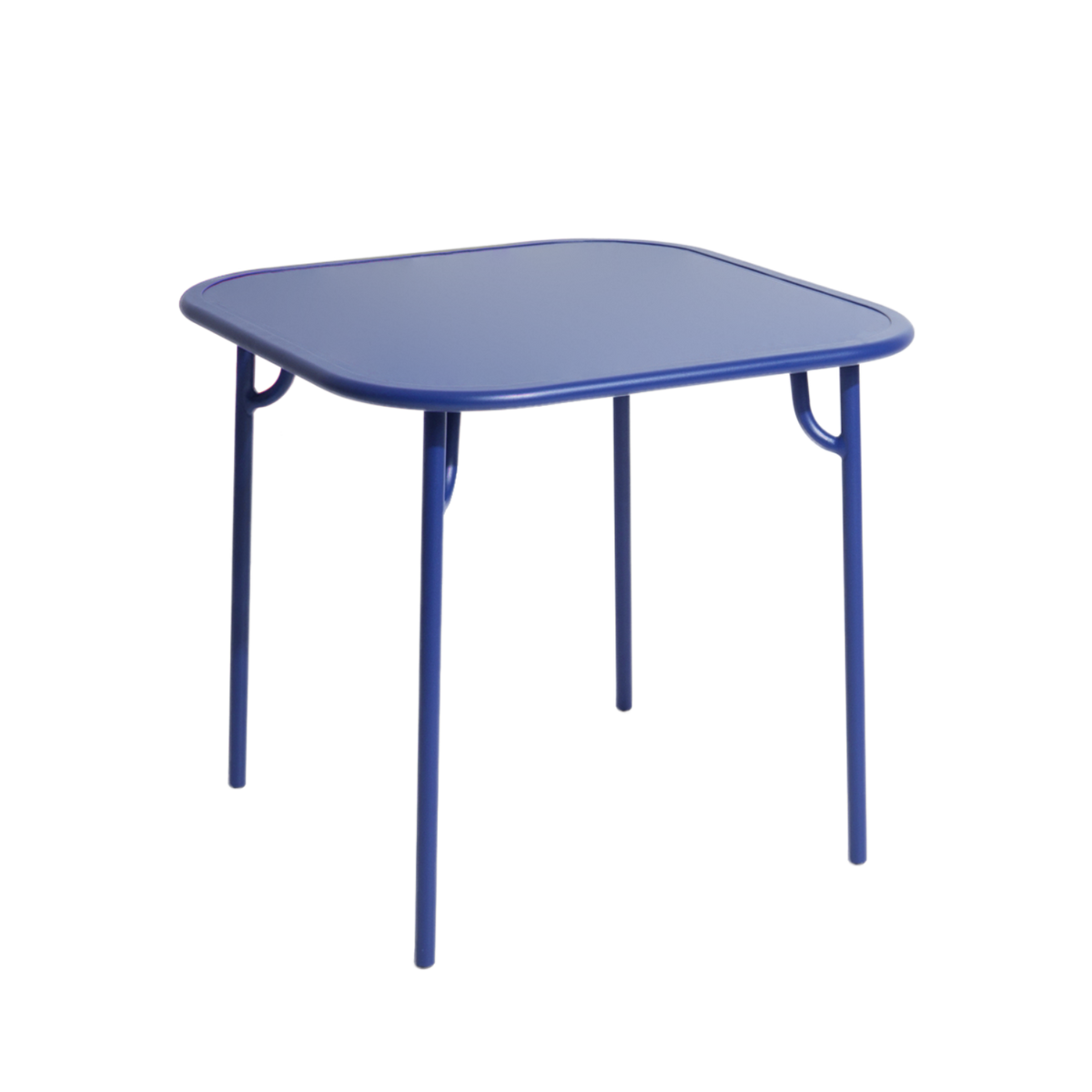 Vierkante tuintafel WEEK-END donkerblauw