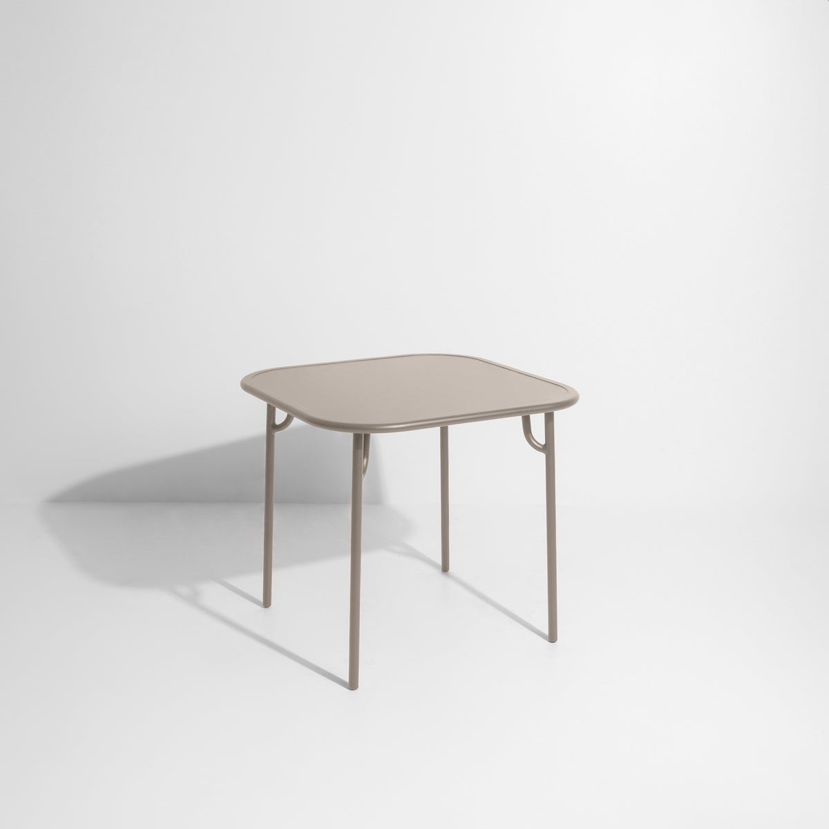 Vierkante tuintafel WEEK-END beige