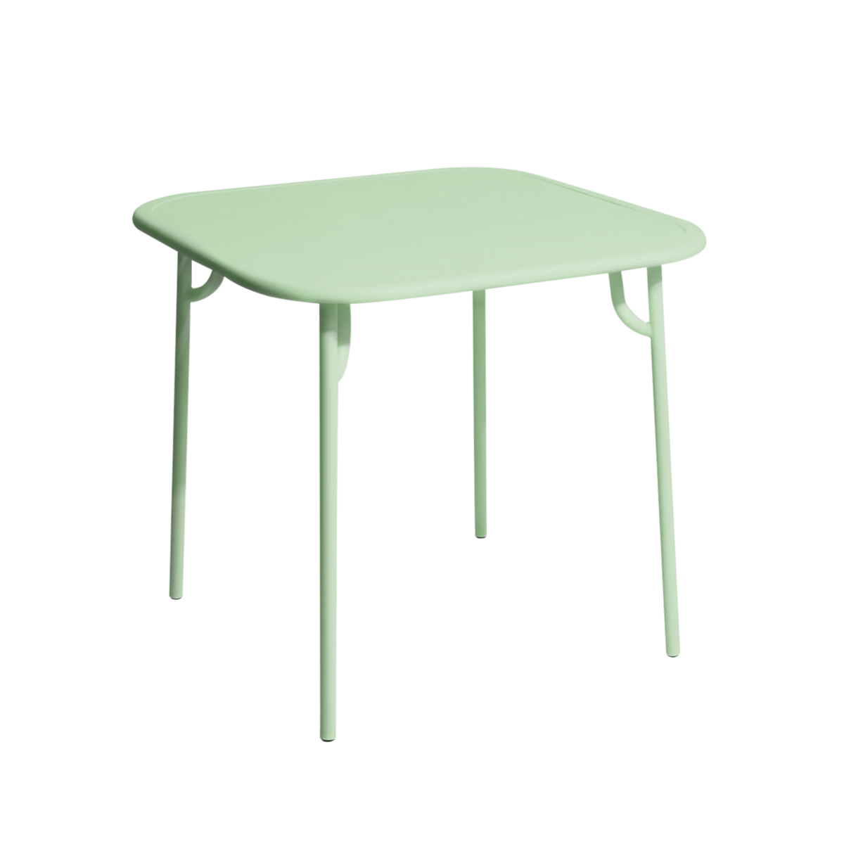 Vierkante tuintafel WEEK-END pastelgroen