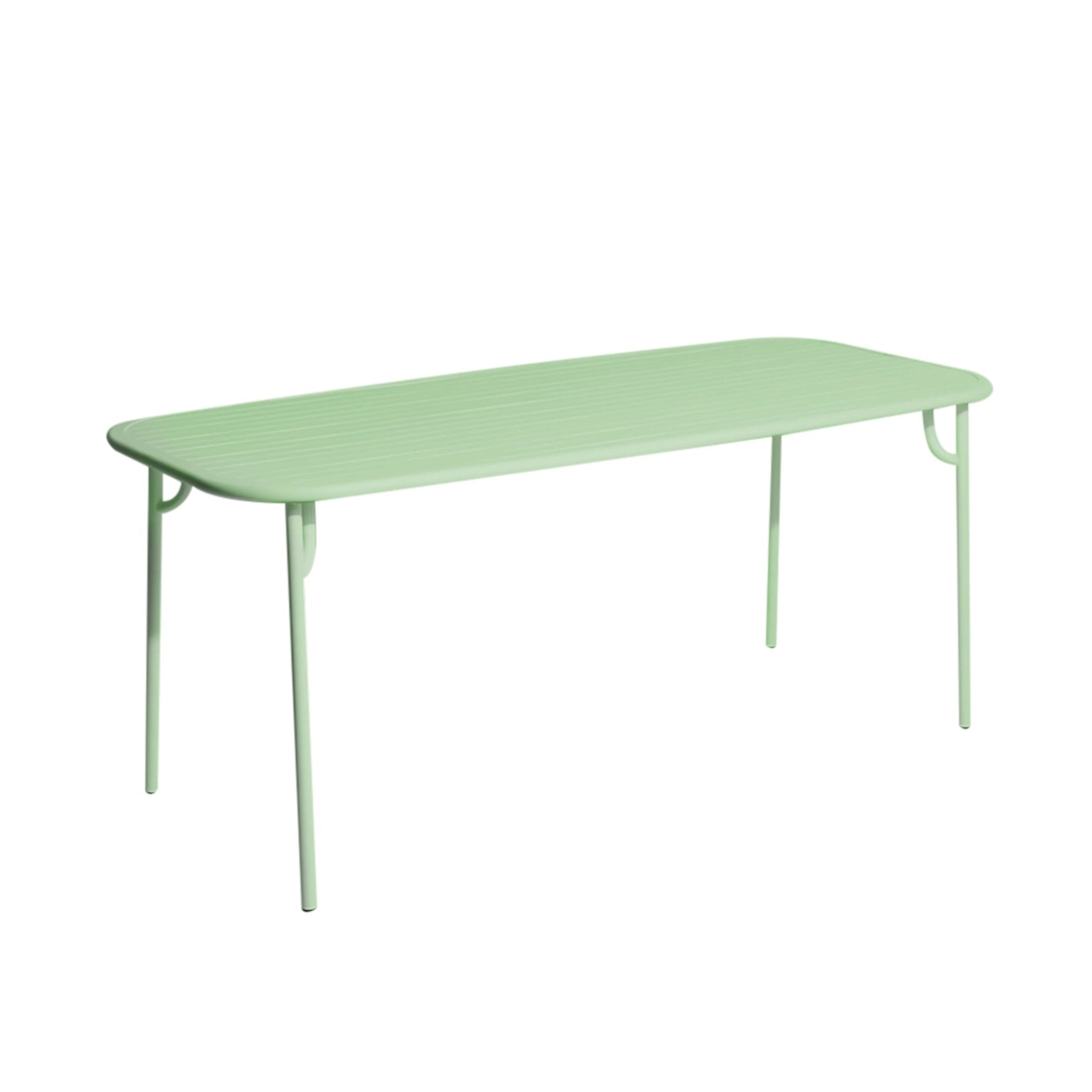 Tuin tafel WEEK-END pastelgroen