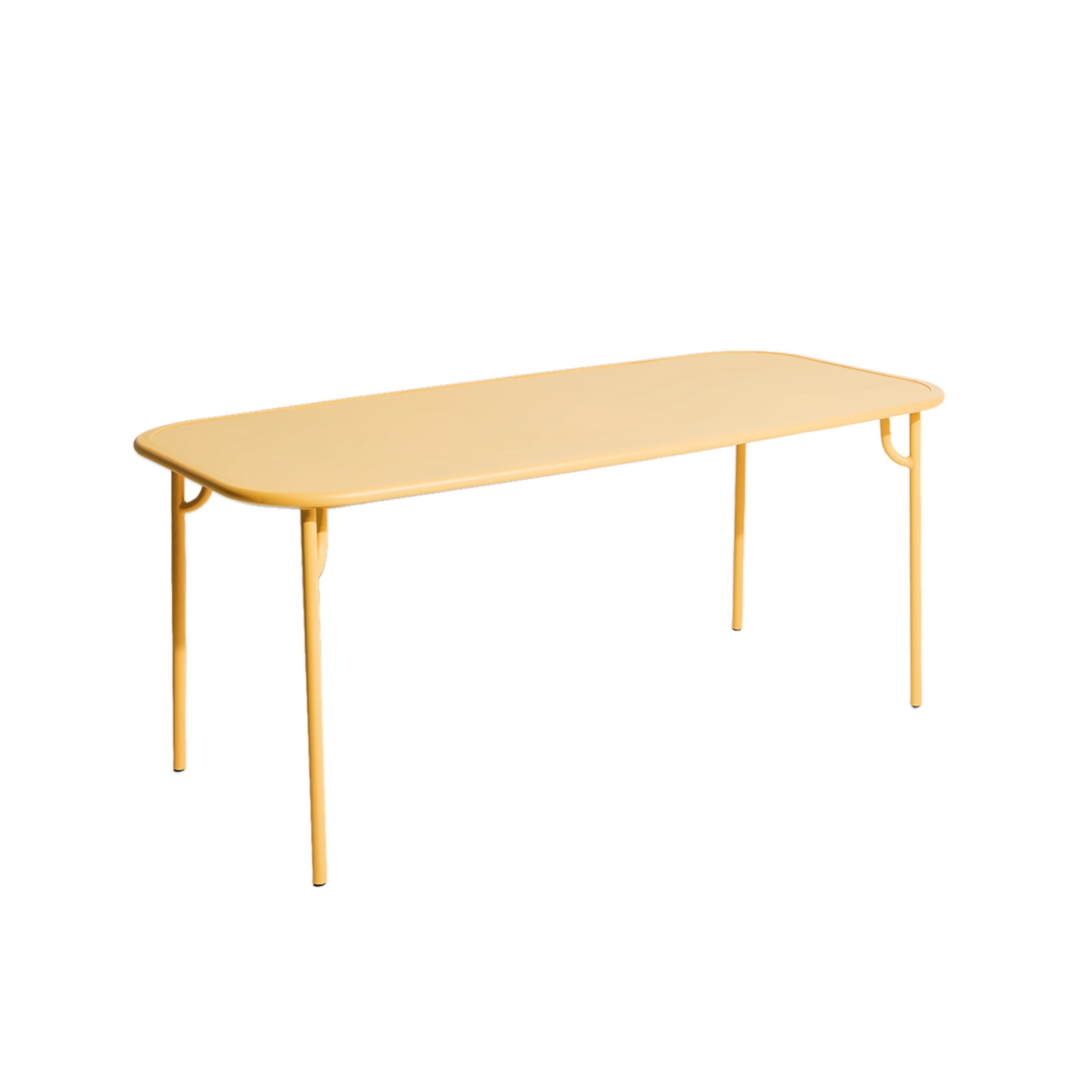 Tuin tafel WEEK-END donkergeel