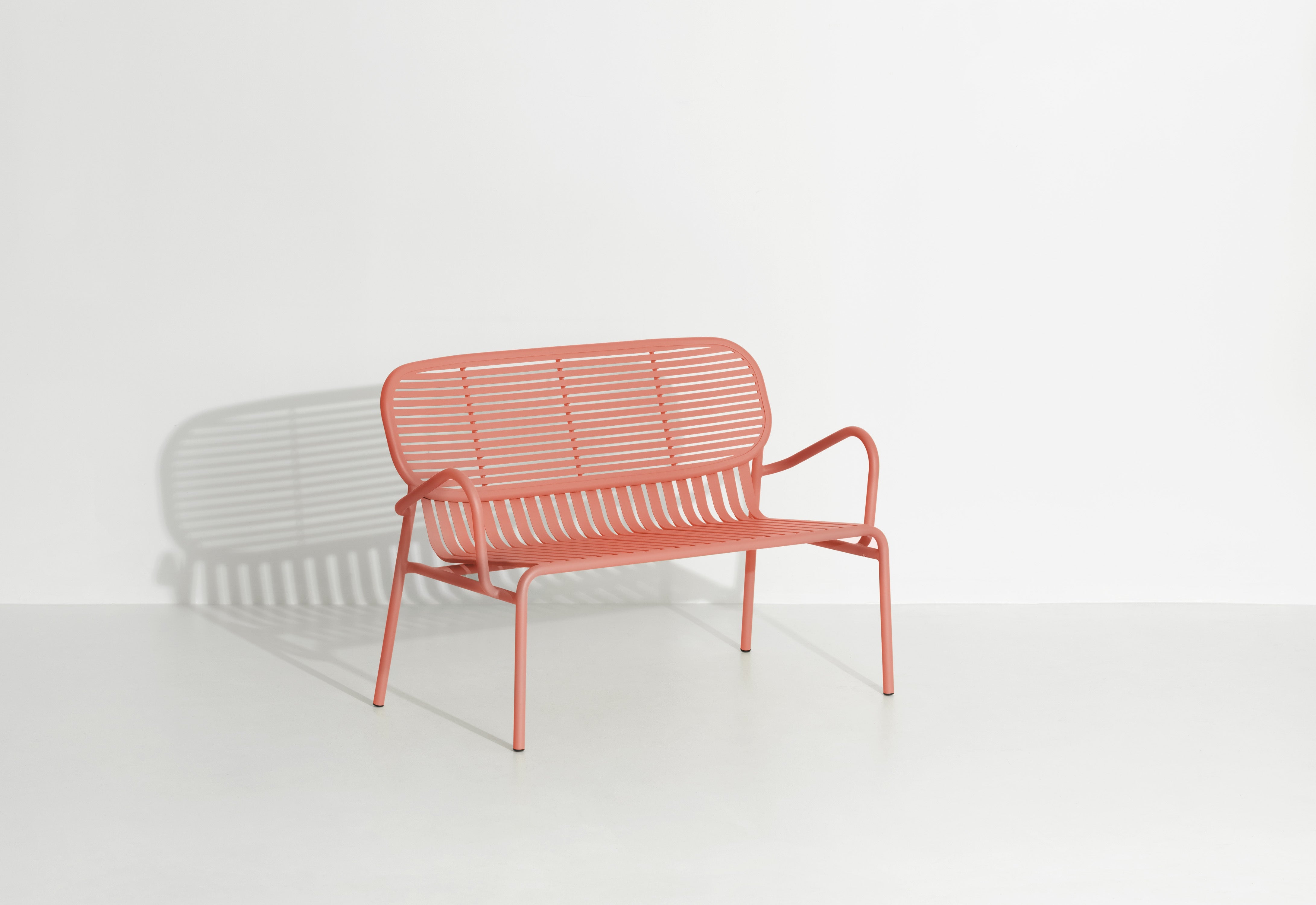 Sofa ogrodowa 2-osobowa WEEK-END koralowy