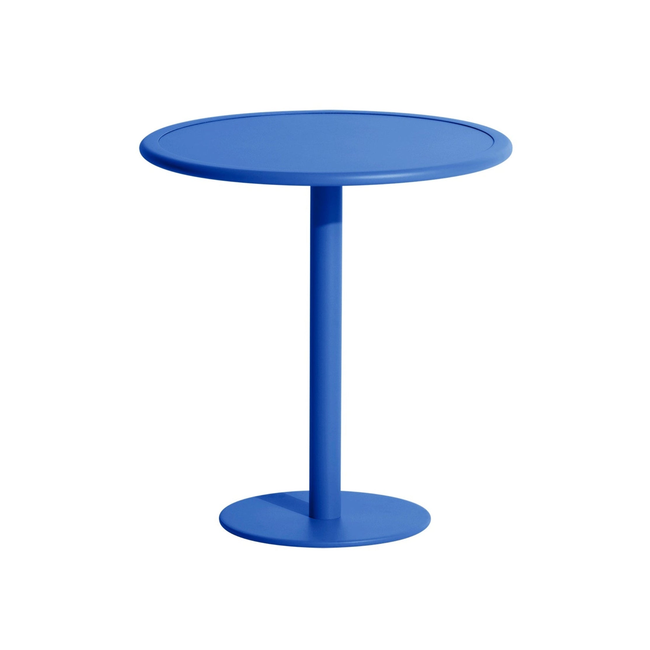 Ronde tuintafel WEEK-END donkerblauw