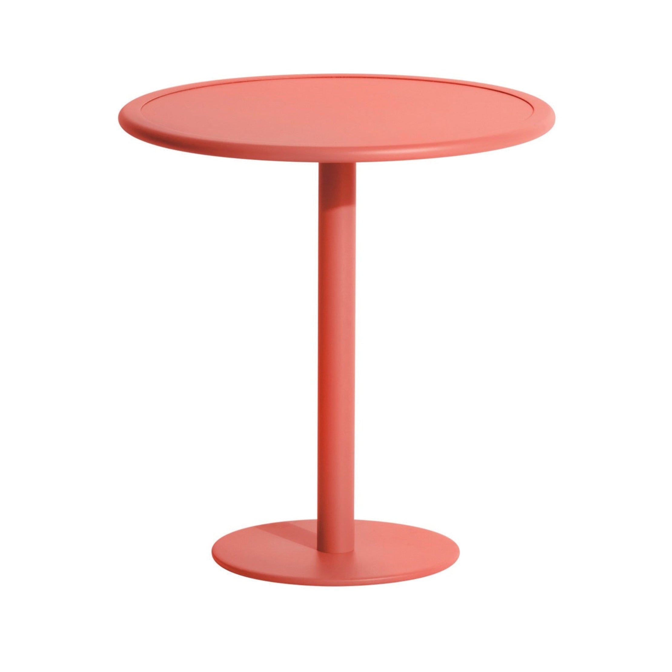 Ronde tuintafel WEEK-END koraal