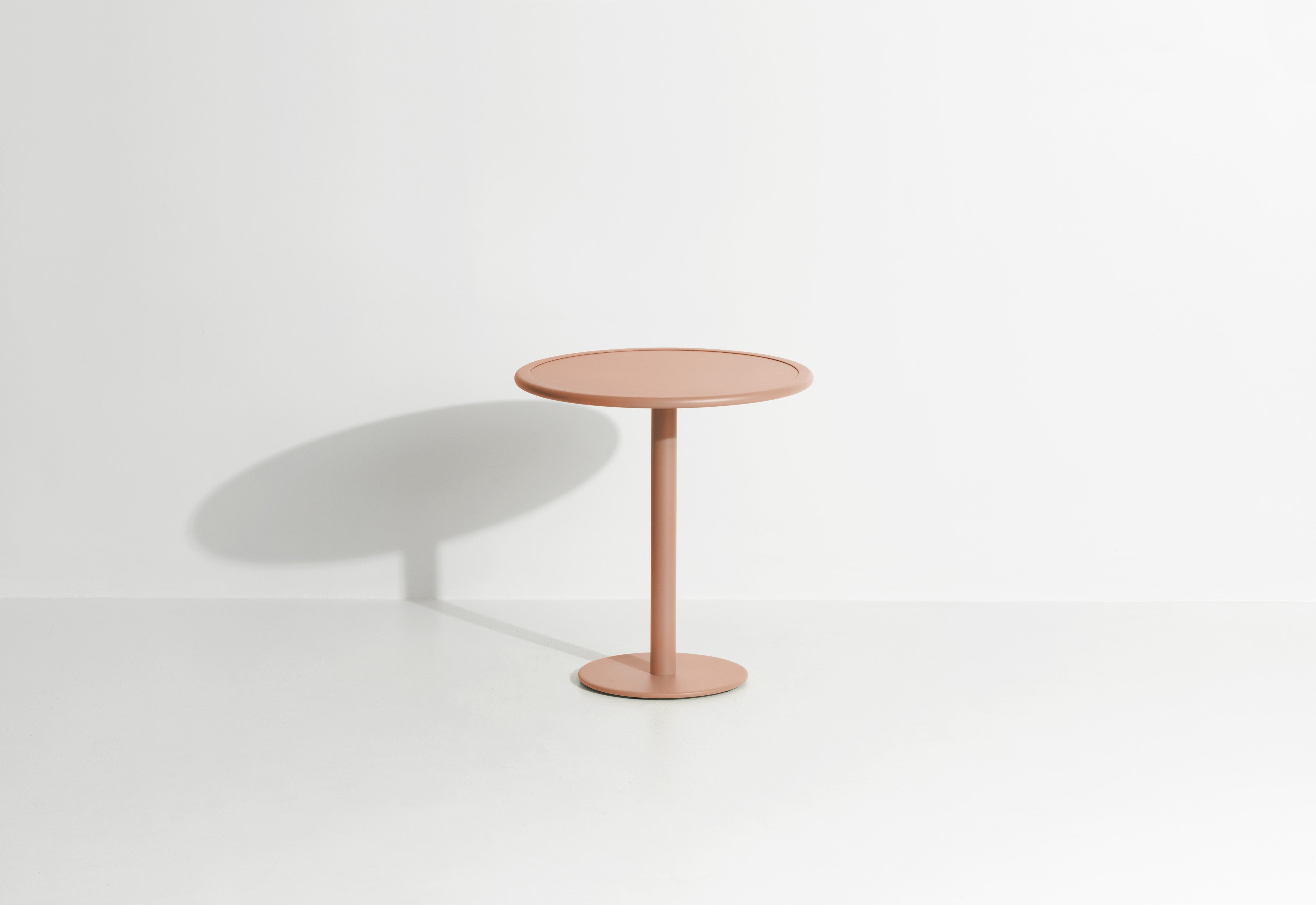 Ronde tuintafel WEEK-END in lichtroze
