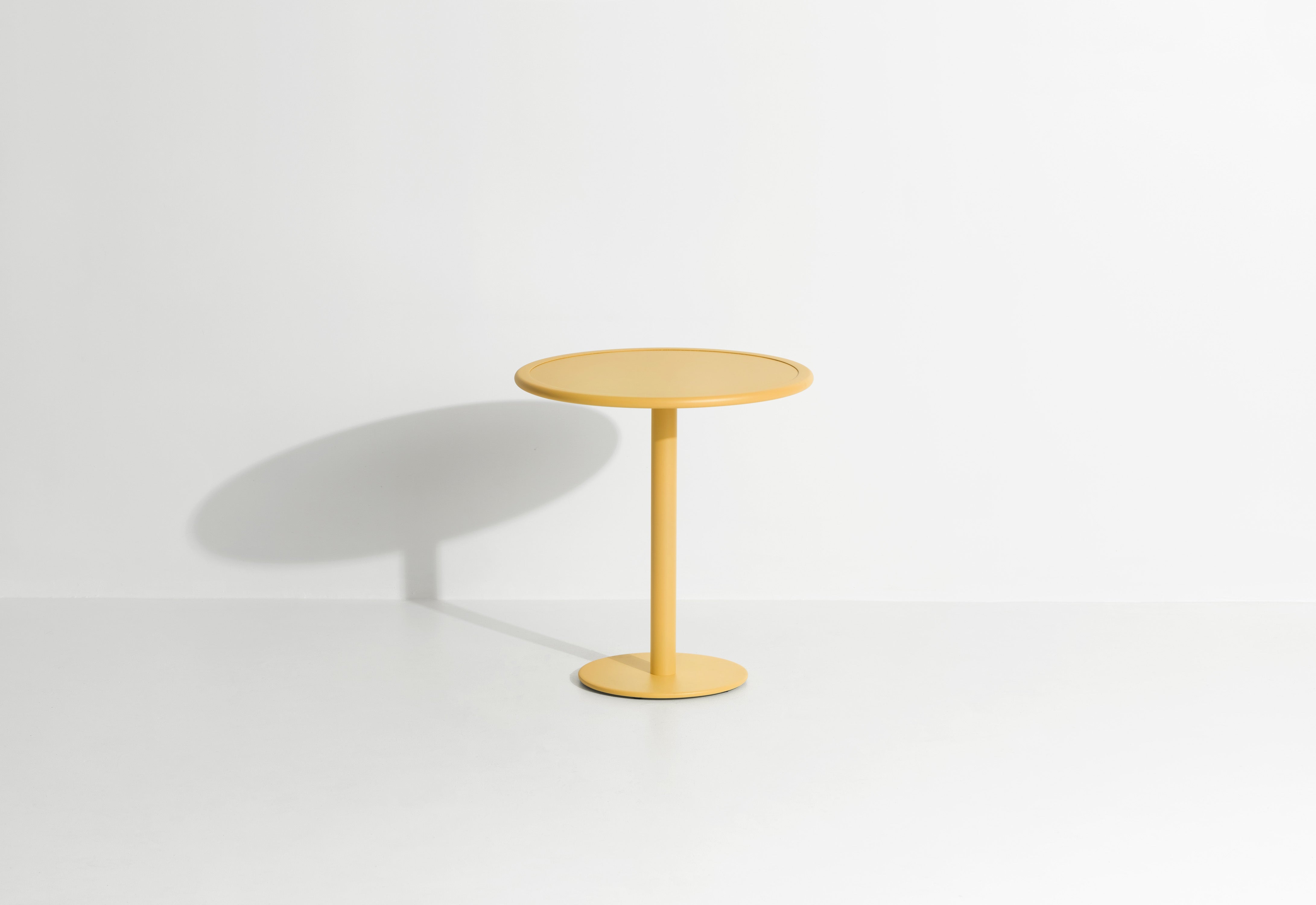 Ronde tuintafel WEEK-END donkergeel